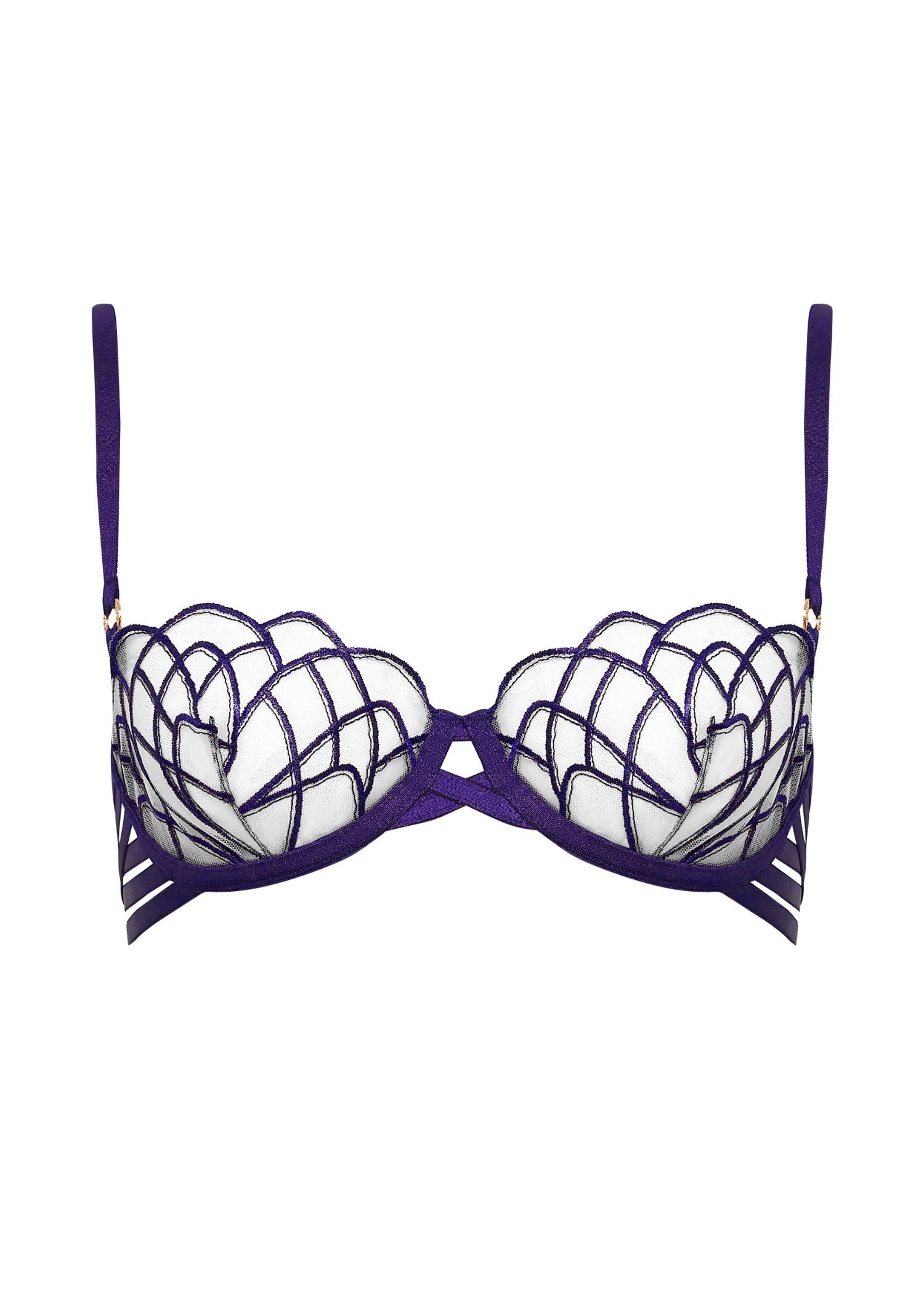  Beatrix Wired Bra (Acai Purple/Sheer)、mySite、justintrudeaud