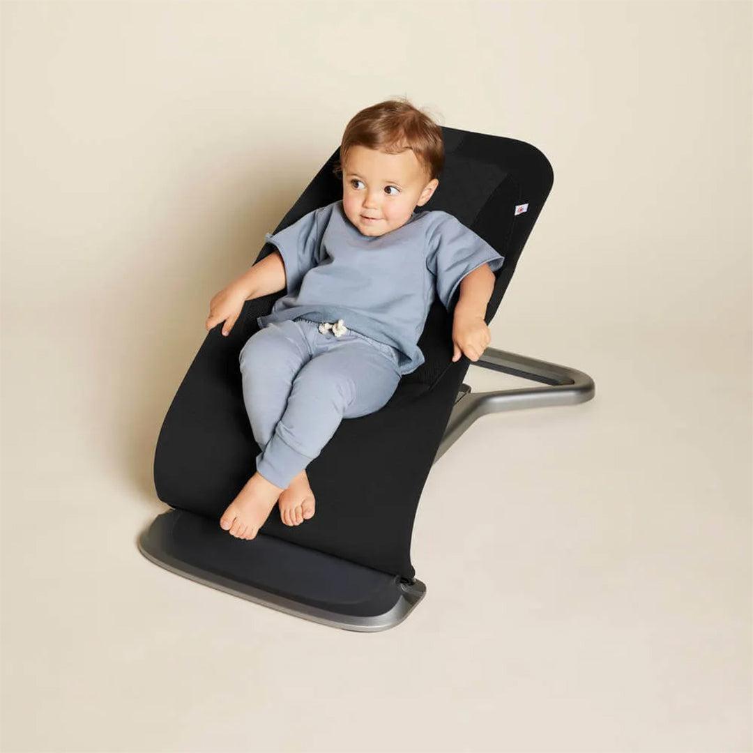  Ergobaby Evolve Baby Bouncer - Onyx Black、mySite、merchandisen