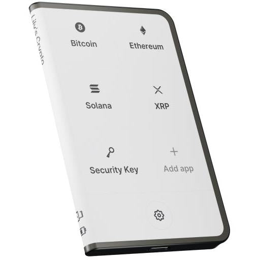Ledger Stax Crypto Digital Wallet、mySite、camillekostekn