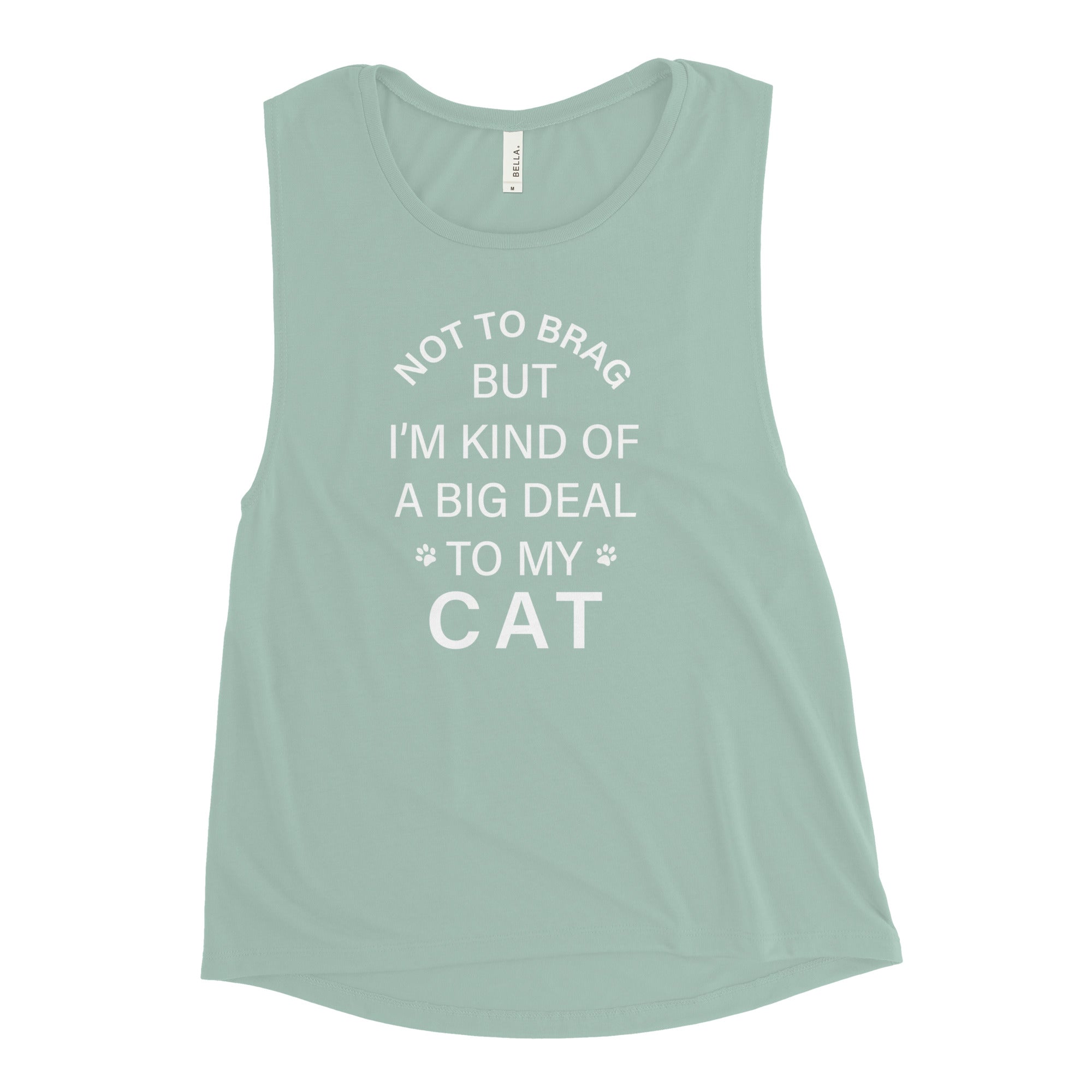 Not To Brag Cat Ladies’ Athletic Tank、mySite、camillekostekn