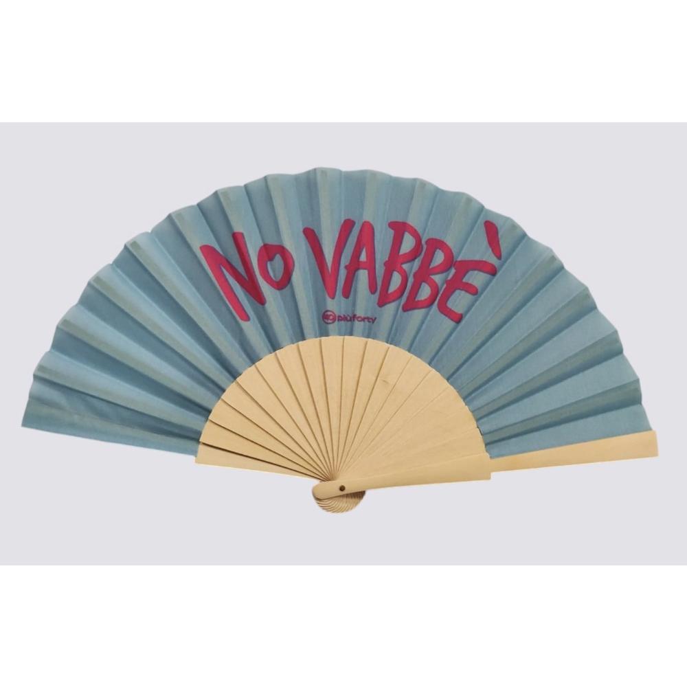 PIU' FORTY - Folding Fan Bamboo Ribs Wth Fabric Printing No Vabbe' 21Cm Long、mySite、fannypackpong