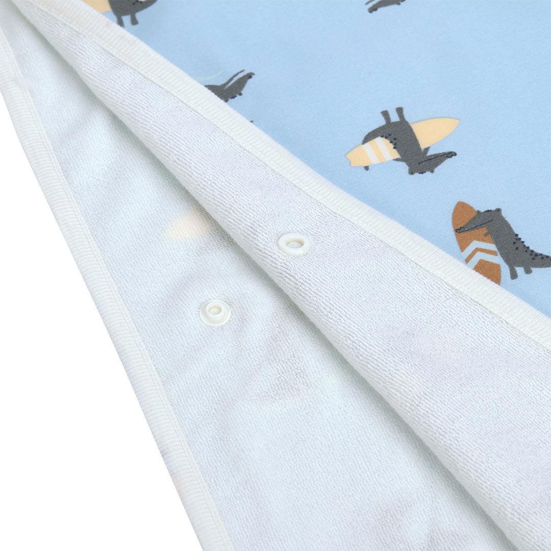  Lassig Beach Poncho - Sky Blue - Crocodile、mySite、merchandisen