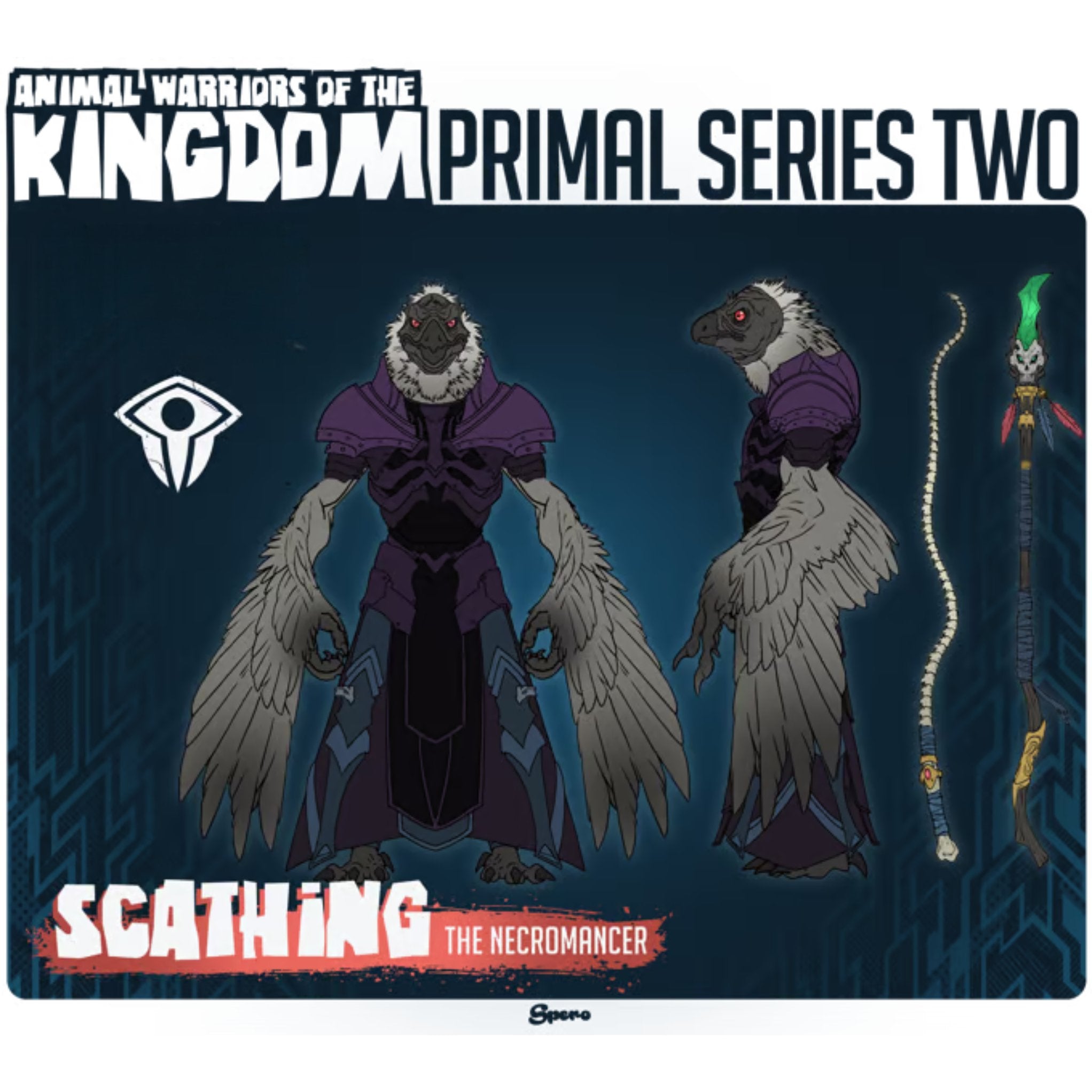 Animal Warriors of the Kingdom Primal Collection Series 2 Scathing、mySite、hgirdovlk