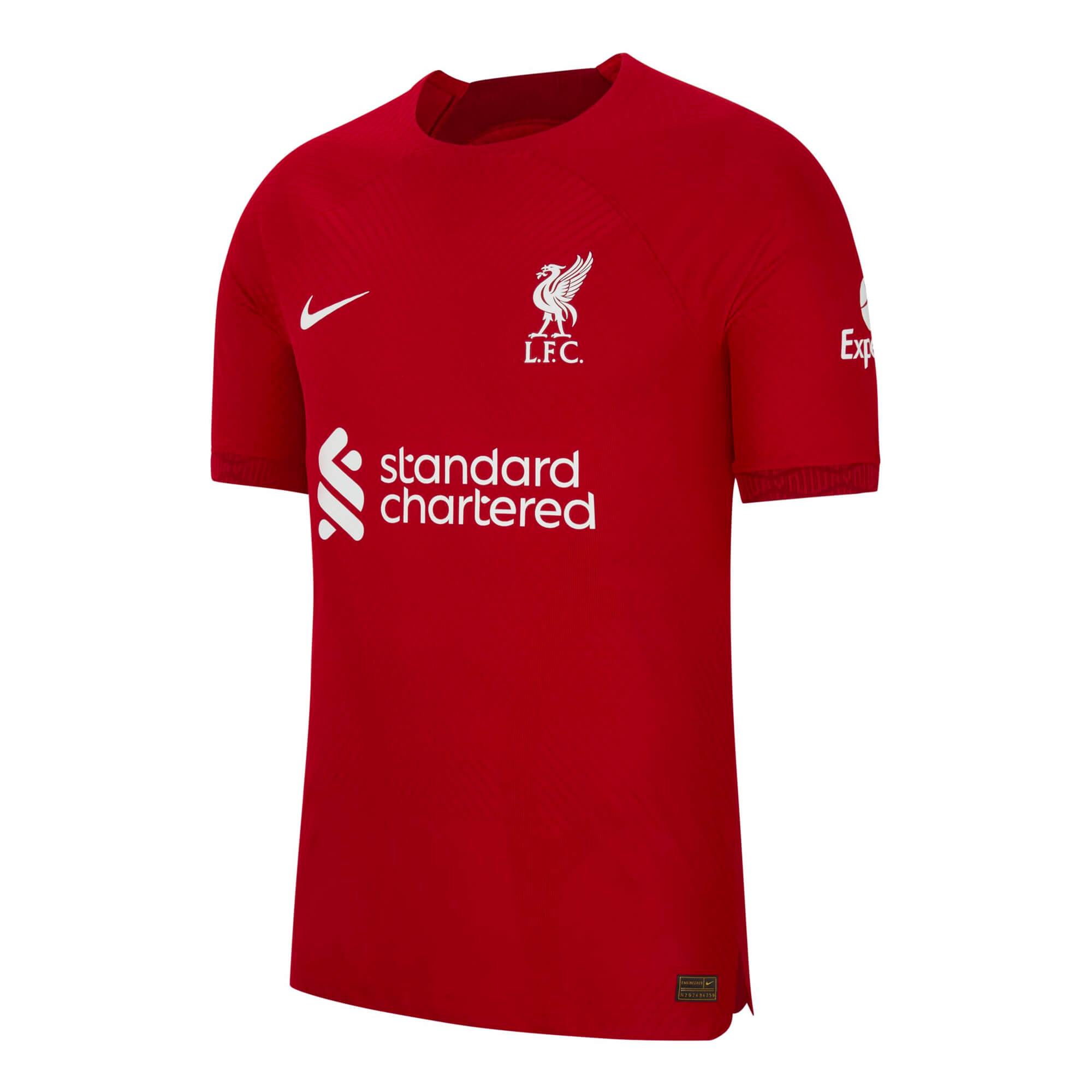 Nike Men's Liverpool 2022/23 Dri-FIT ADV Home Match Jersey Red/White、mySite、noshort