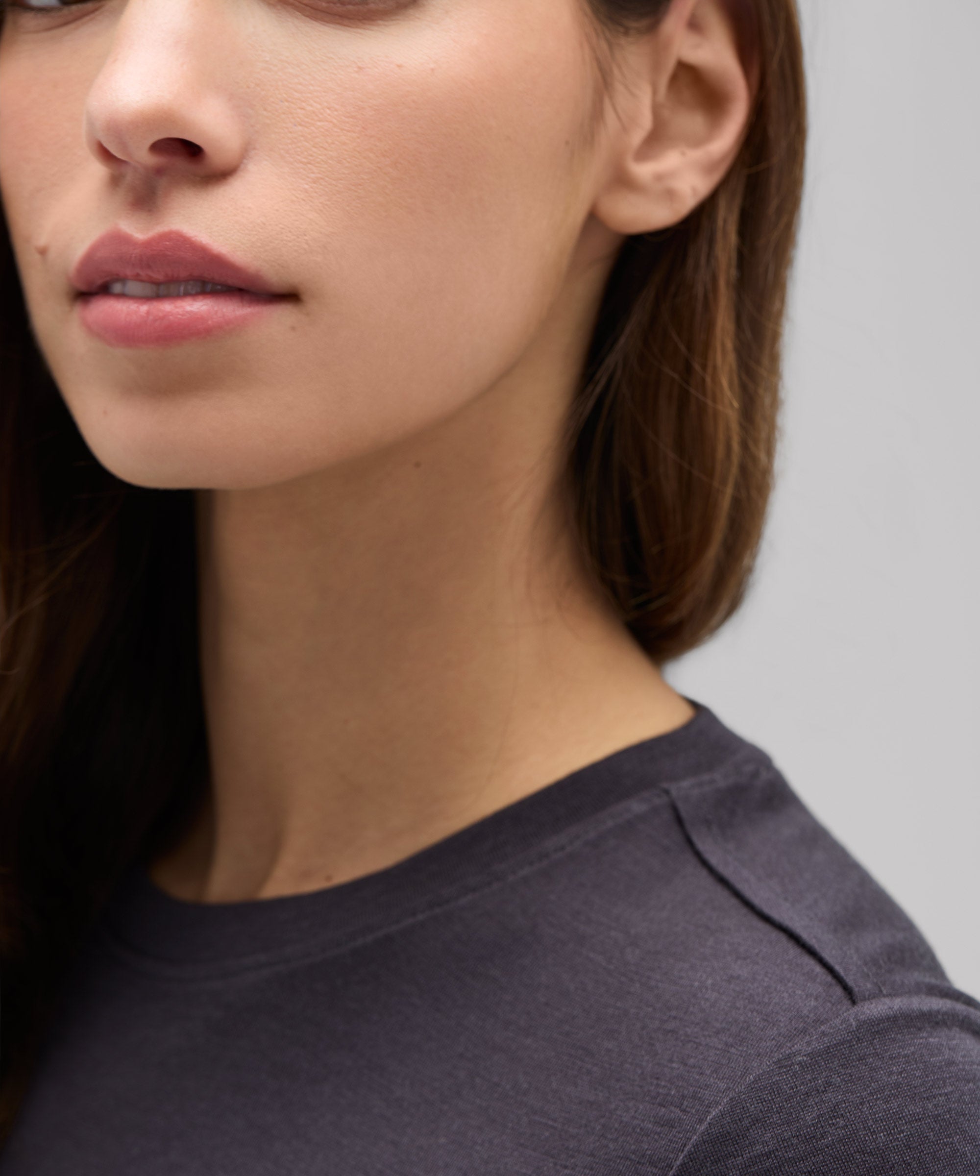 Women's Slim Merino Crew Neck T-Shirt、mySite、noshort