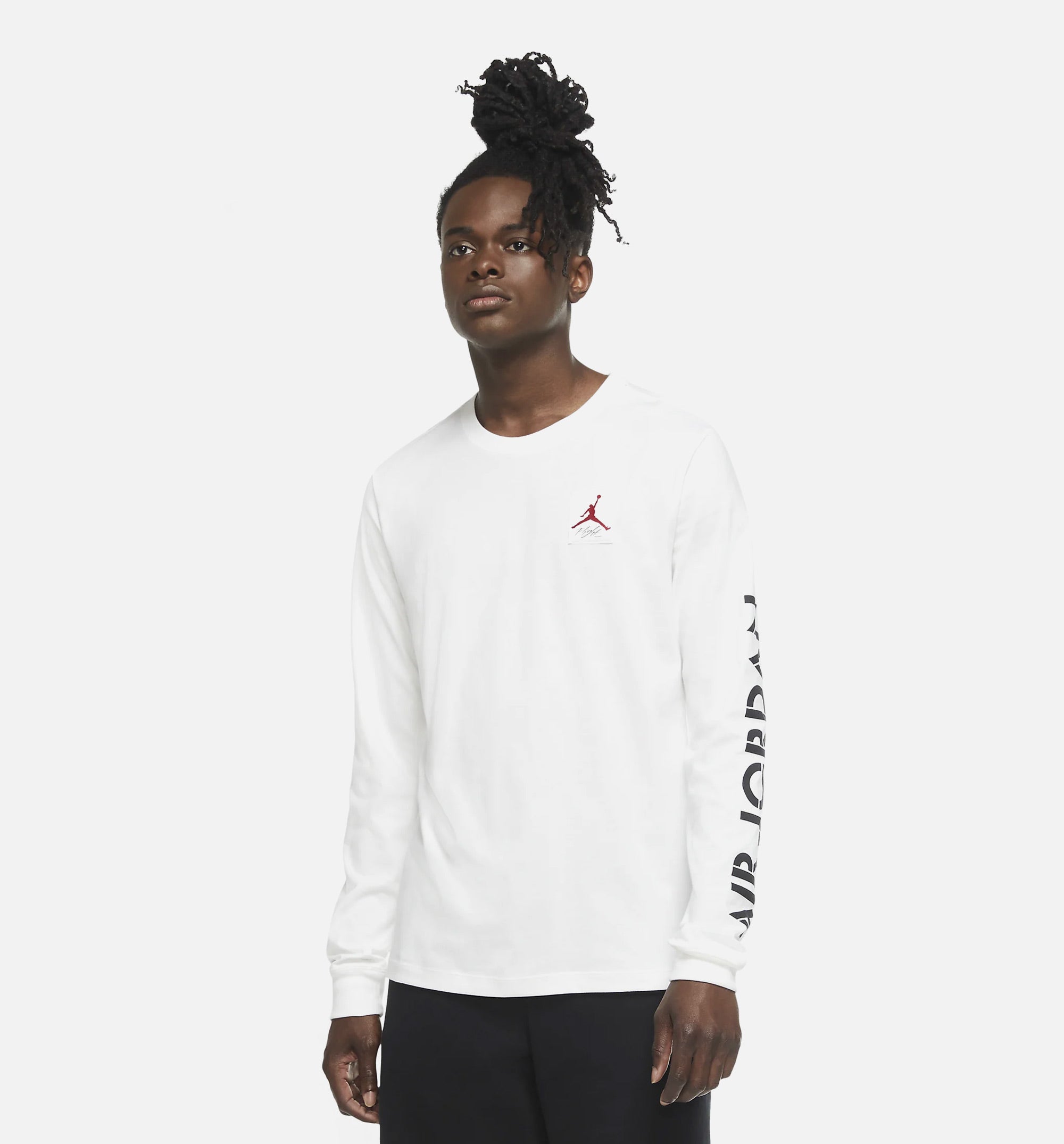Air Jordan 4 GFX Mens Long Sleeve Shirt - White、mySite、dreamappss