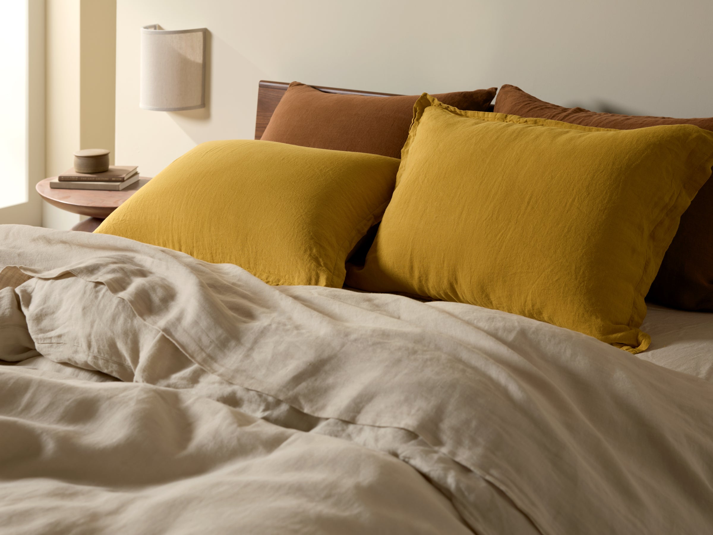  Linen Sham Set (Marigold)、mySite、sugarbowlscore