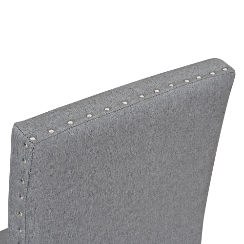 TREXM Faux Marble 5-Piece Dining Set Table with 4 Thicken Cushion Dining Chairs Home Furniture, White/Beige+Black、、casual