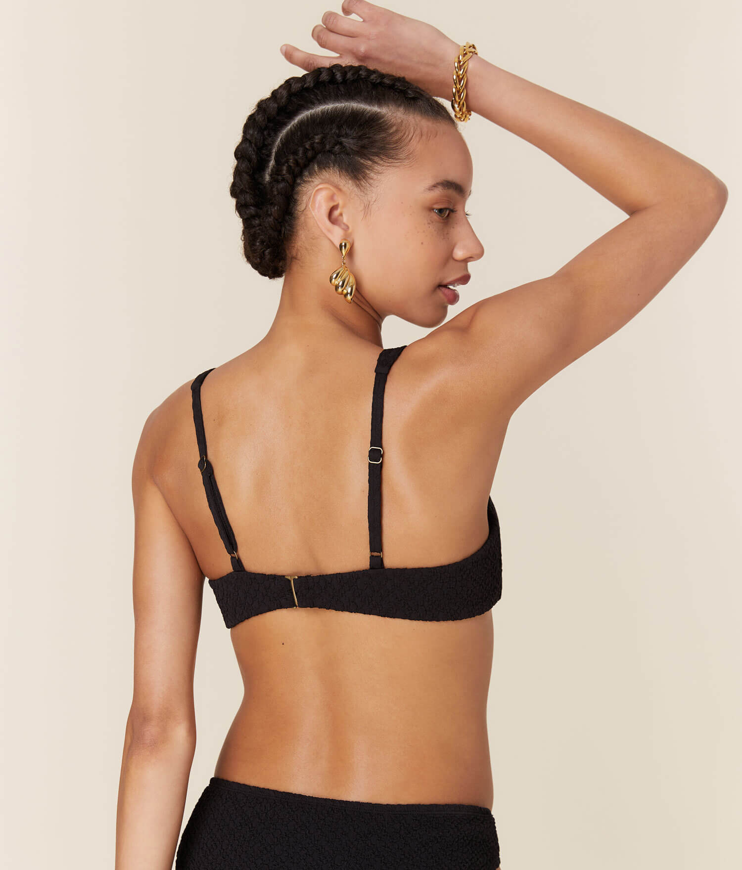  The Amor Bikini Top - Popcorn - Black、mySite、ashleygrahame