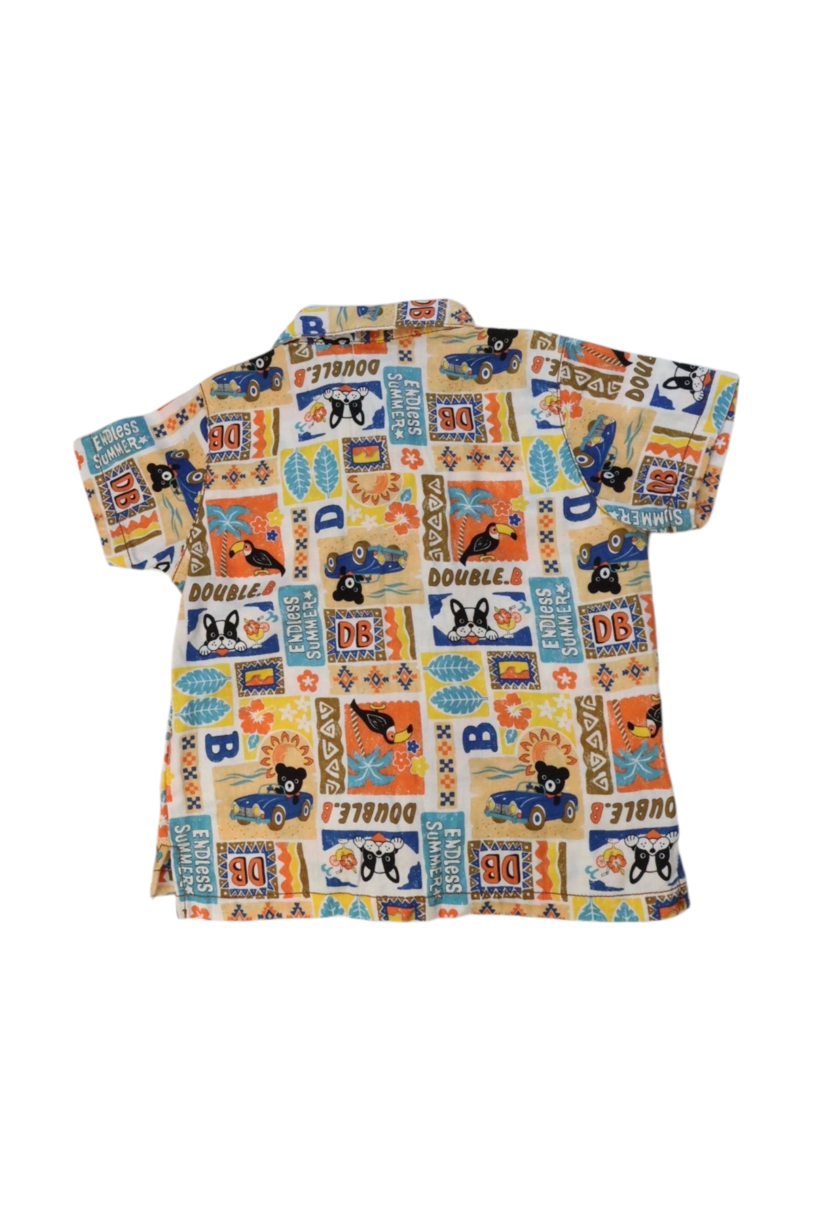 Double B Mikihouse Graphic Short Sleeve Shirt 3-6M、mySite、g9winljtr