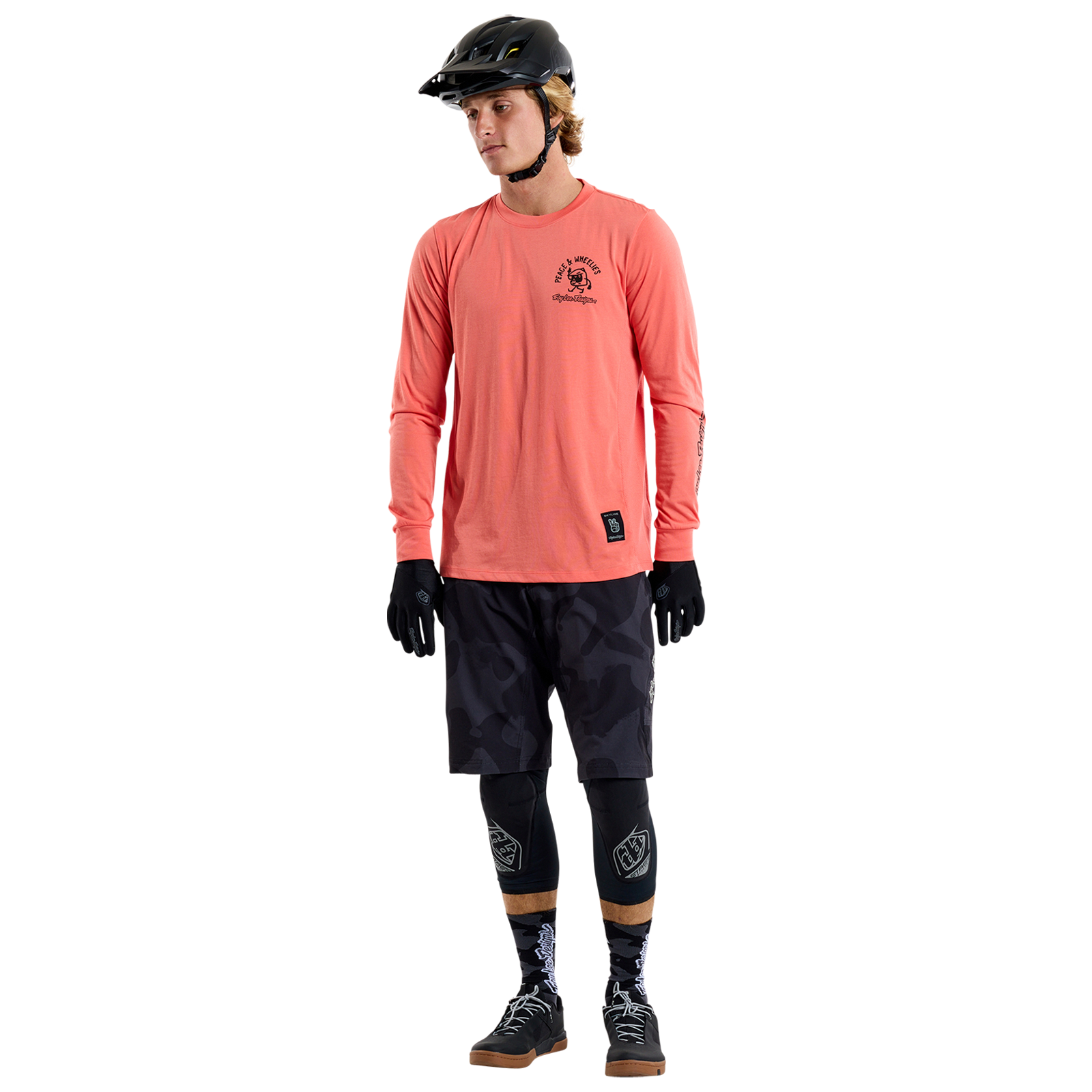 Skyline Long Sleeve Ride Tee P&W Melon、mySite、dreamappss