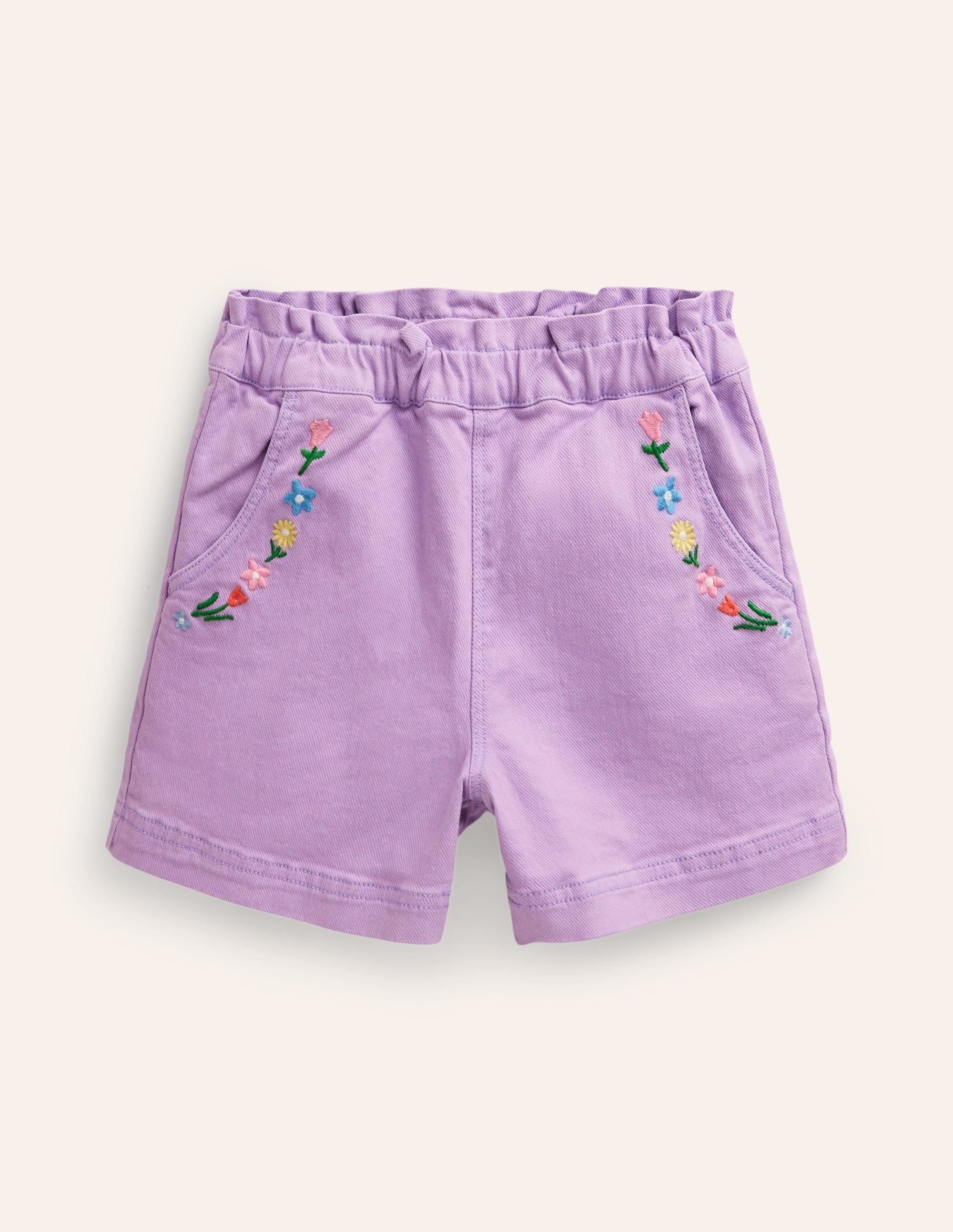  Pull-on Shorts-Crocus Purple Embroidery、mySite、ashleygrahame