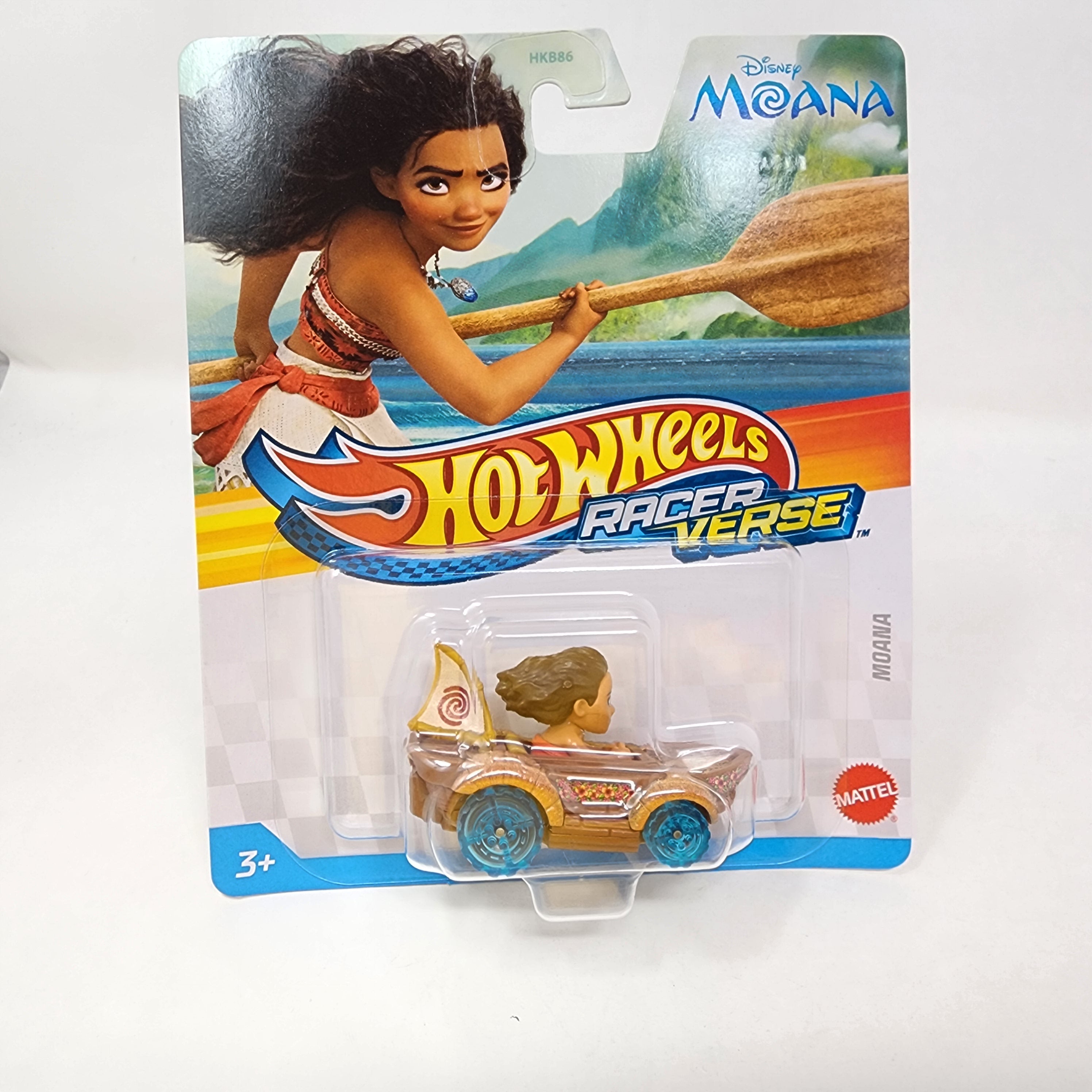 Moana Disney * 2025 Hot Wheels Racer Verse Case A、mySite、hgirdovlk