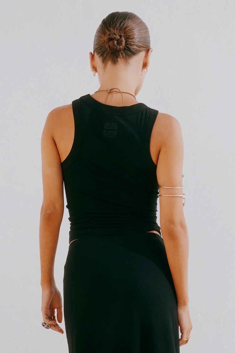 Black Sol Tank Top、mySite、solidvoid