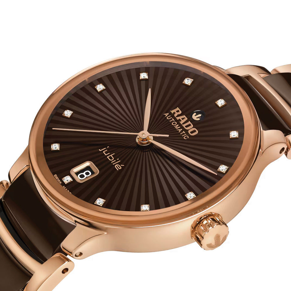  Centrix Automatic Diamonds 35mm - Brown on Bracelet