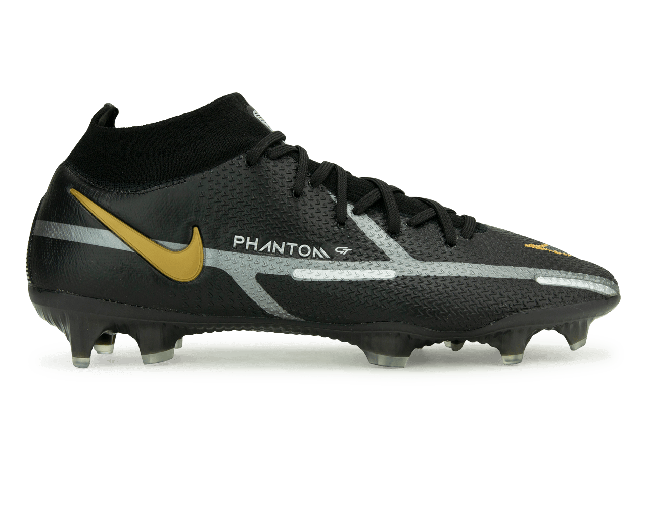Nike Men's Phantom GT2 DF Elite FG Black/Gold、mySite、bottomscart