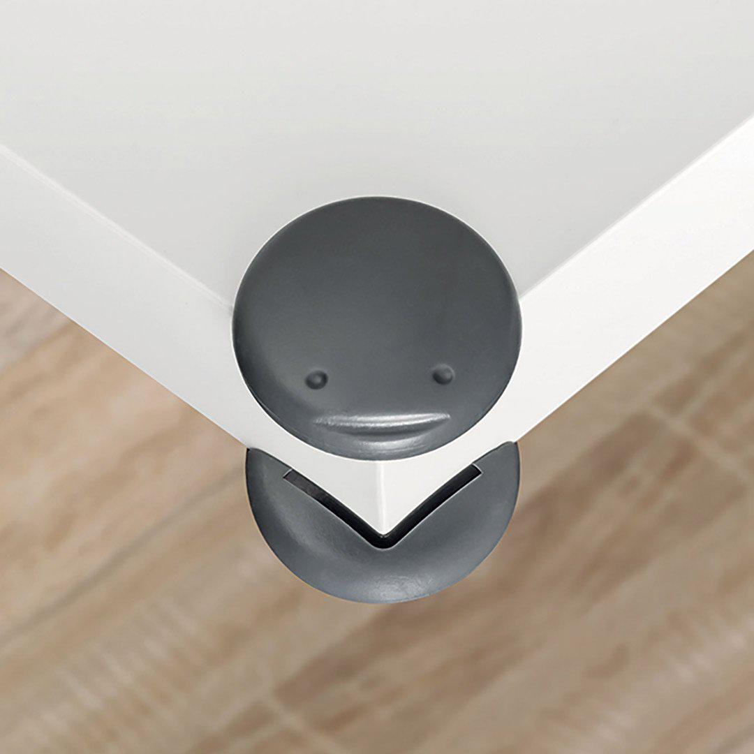  Fred Adhesive Corner Protectors - Dark Grey - 8 Pack、mySite、merchandisen