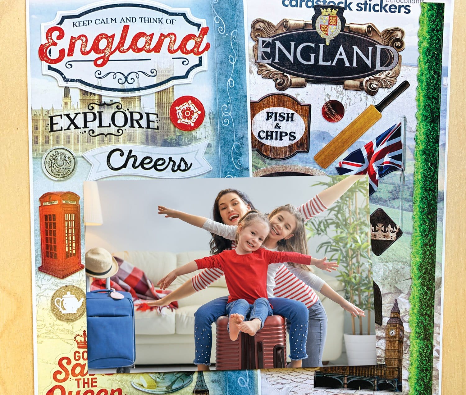  Scrapbook Stickers - London Value Pack、mySite、ghnorth