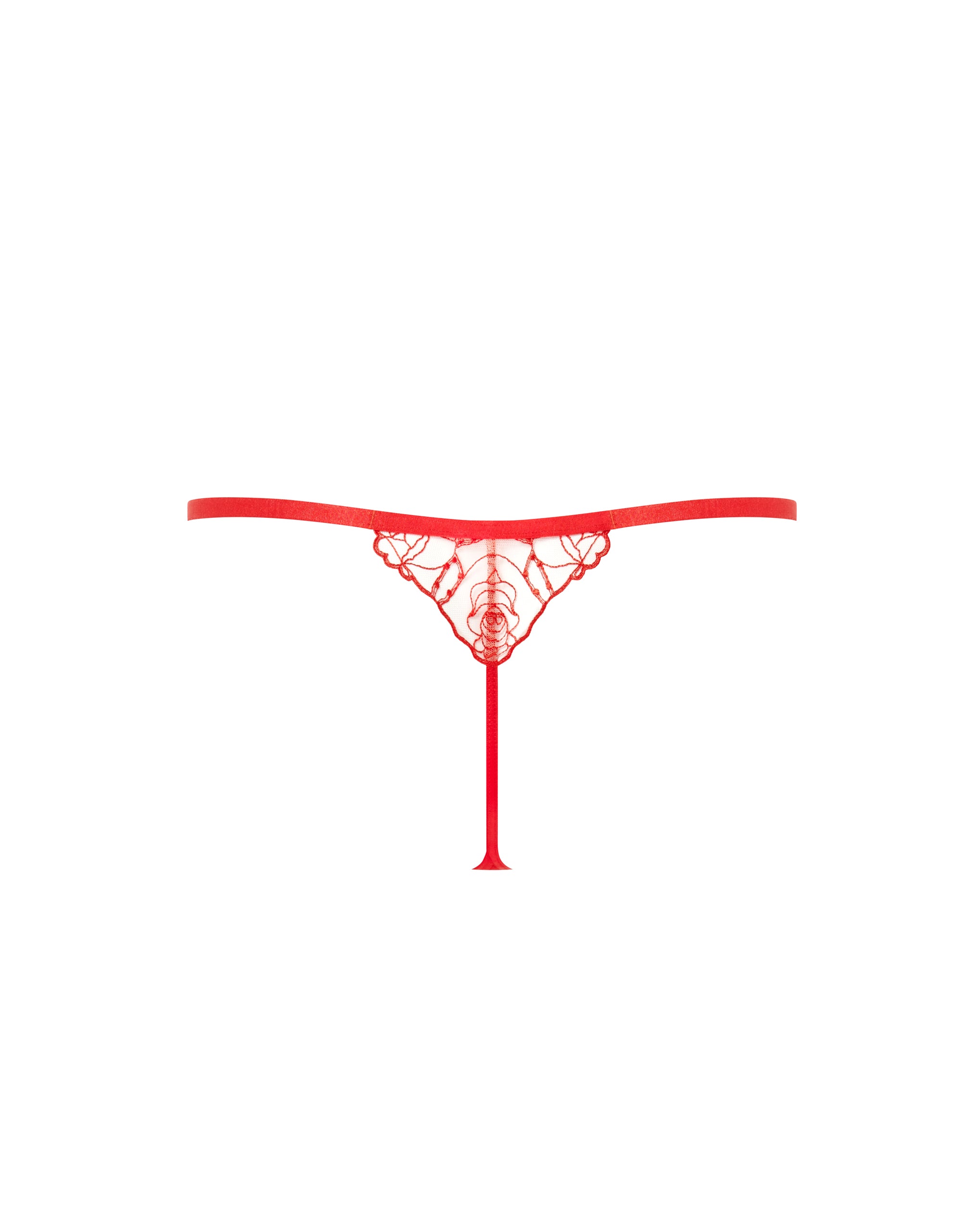 Rosalie Thong Red/Sheer、mySite、bengalsvssteelers