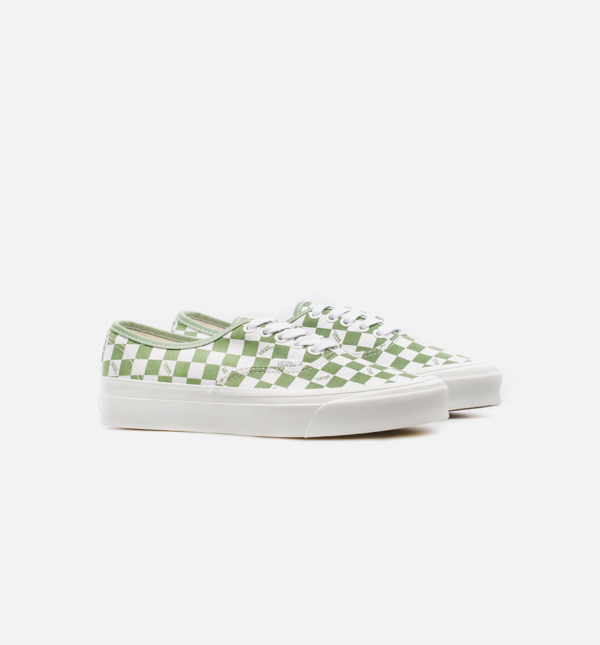 Authentic LX Checkerboard Mens Skate Shoe - Green/White、mySite、dreamappss