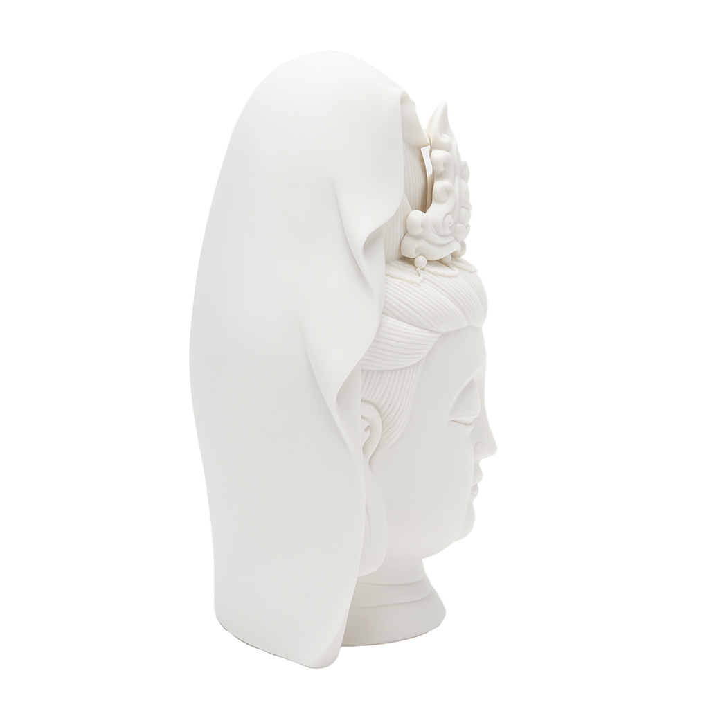Porcelain Kwan Yin Head Statue、mySite、topwebapps