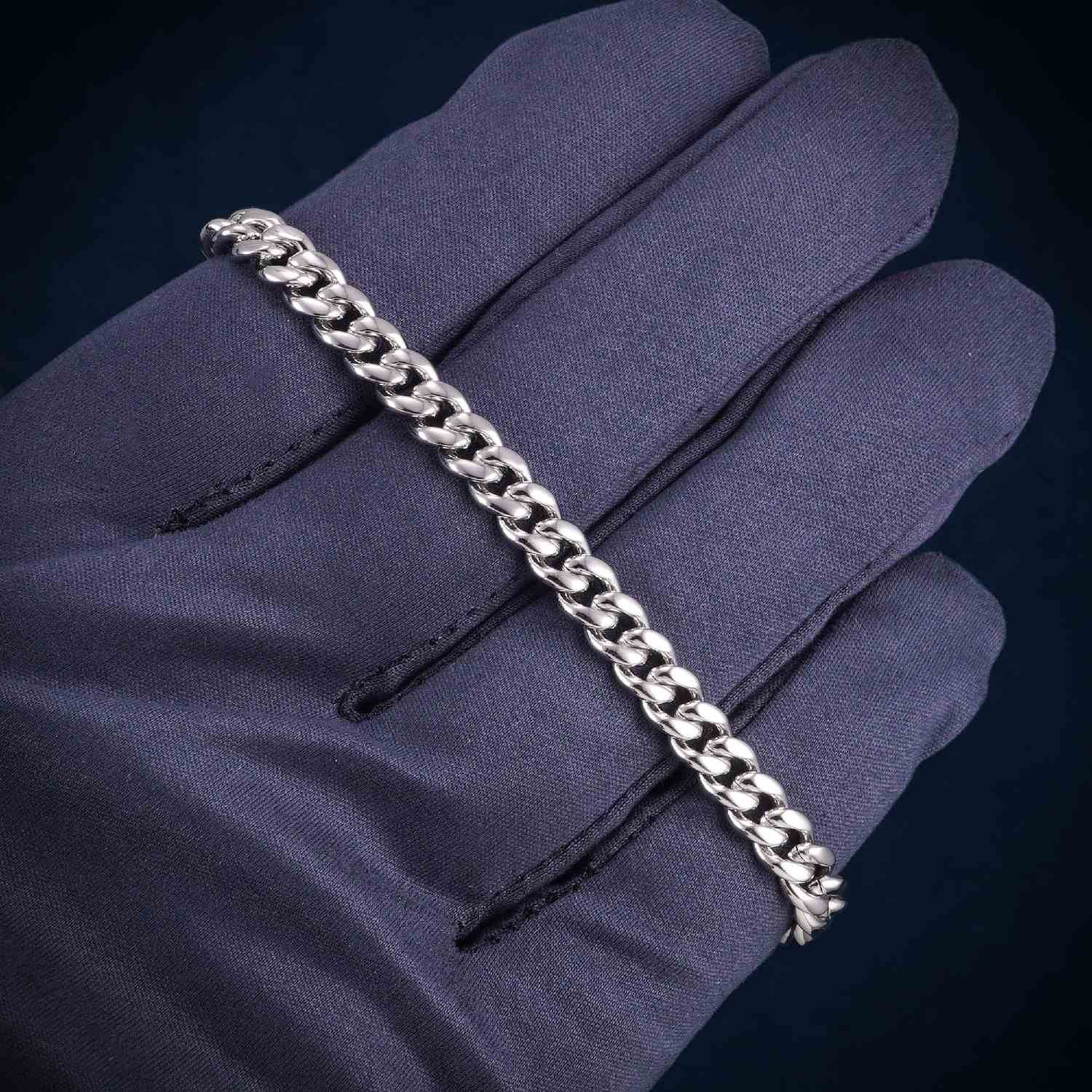 Cuban Link Bracelet with Iced Clasp 14K Gold (ALL SIZES)、mySite、hinf8tx79