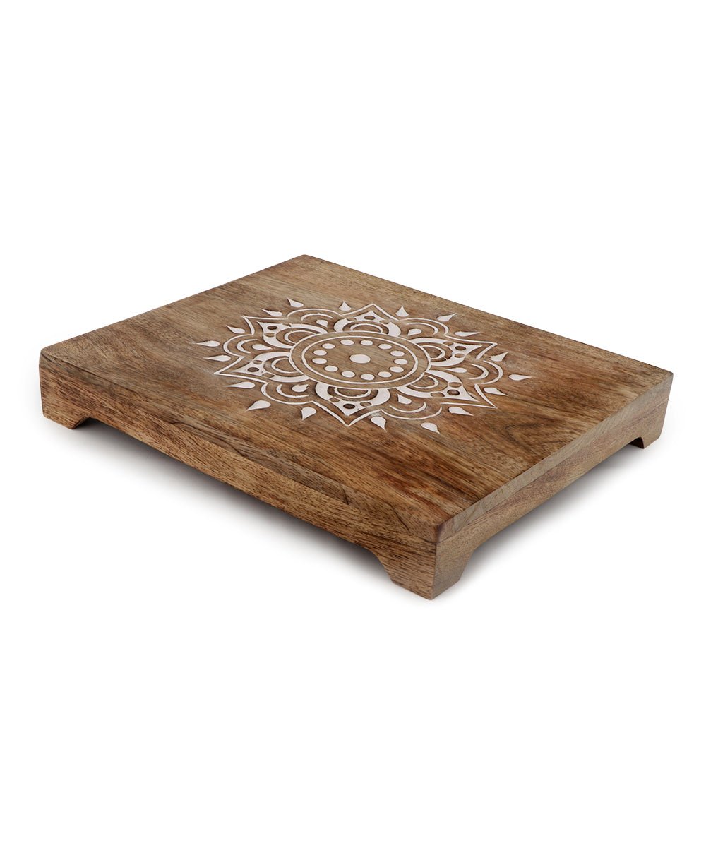 Fairtrade Sustainable Wood Mandala Risers And Statue Stands、mySite、topwebapps