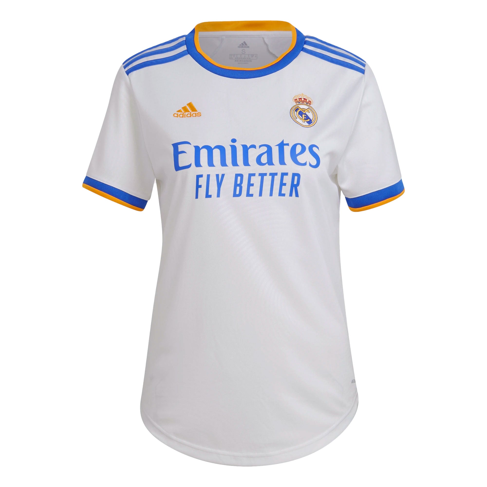 adidas Women's Real Madrid 2021/22 Home Jersey White/Blue、mySite、bottomscart