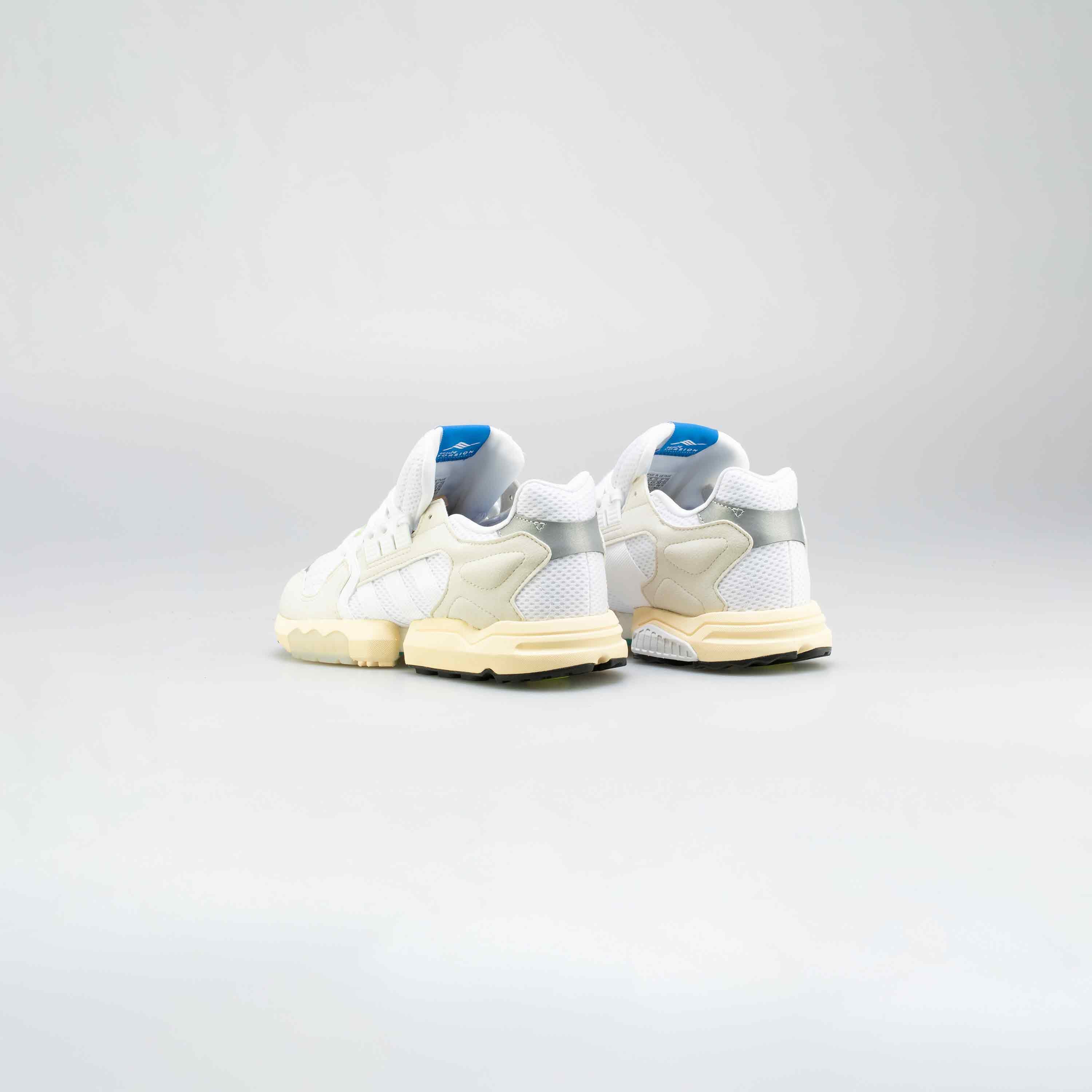 ZX Torsion Mens Lifestyle Shoe - White/Yellow、mySite、dreamappss