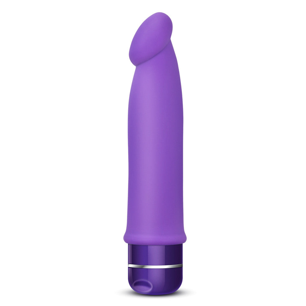 Luxe By Blush® | Purity Purple 7.5-Inch Long Vibrating Dildo、mySite、bottomscart
