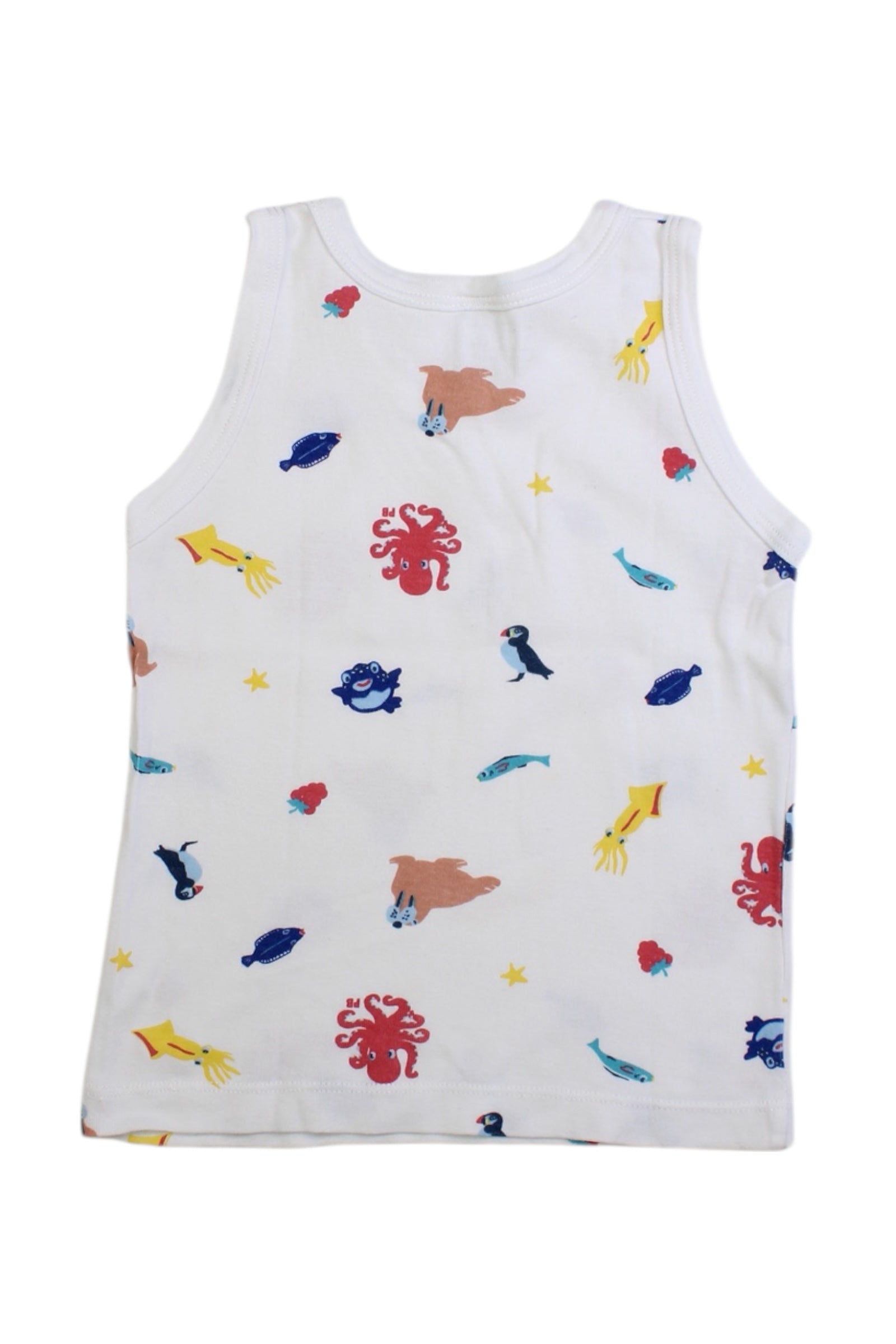 Petit Bateau Sleeveless Top, Size 4T、mySite、g9winljtr
