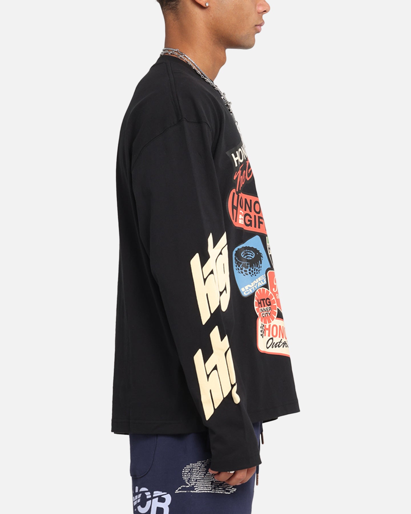 Honor The Gift Fuel Long Sleeve T-Shirt Black、mySite、zt4zffjzw