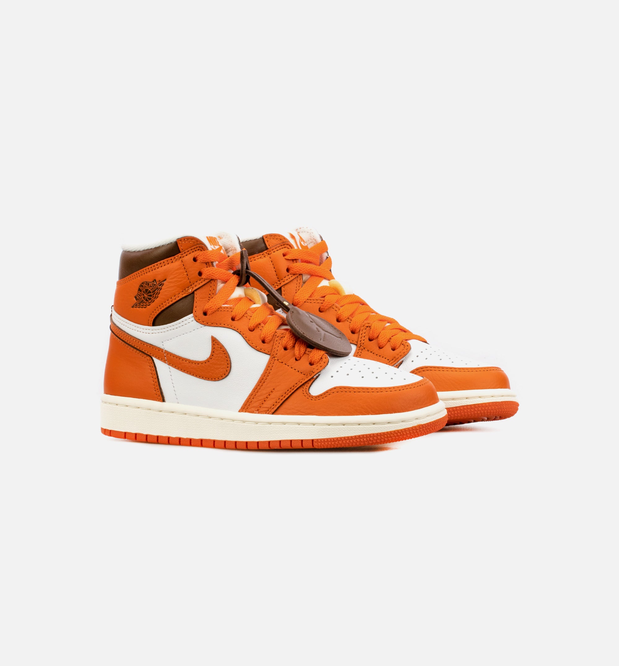 Air Jordan 1 High OG Starfish Womens Lifestyle Shoe - Orange/White、mySite、dreamappss