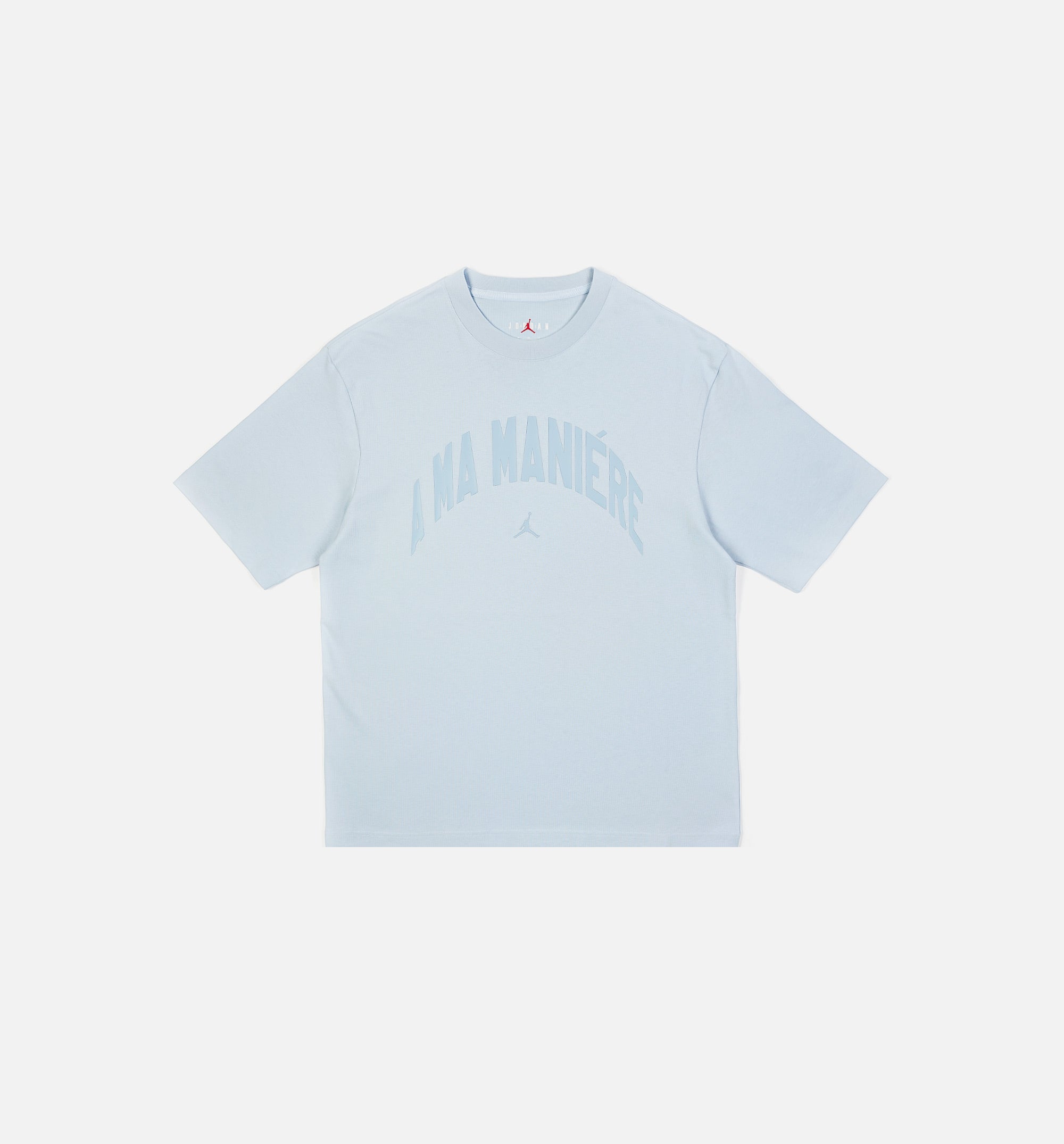 Air Jordan x A Ma Maniere Graphic Mens Short Sleeve Shirt - Blue、mySite、dreamappss