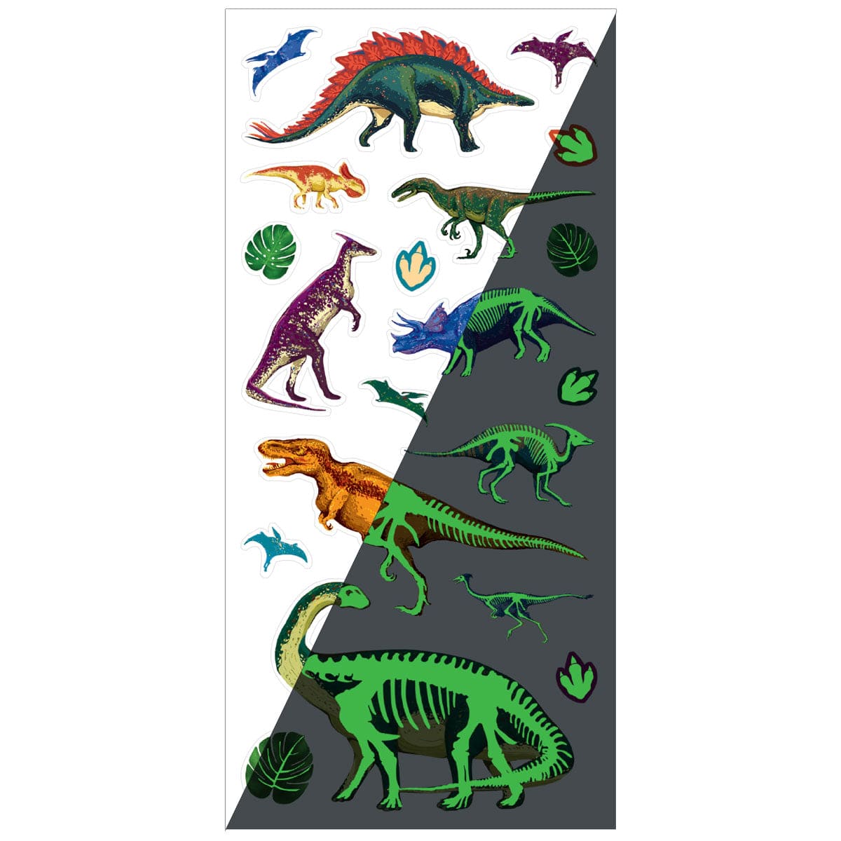  Glow In The Dark Stickers - Dinosaurs、mySite、ghnorth