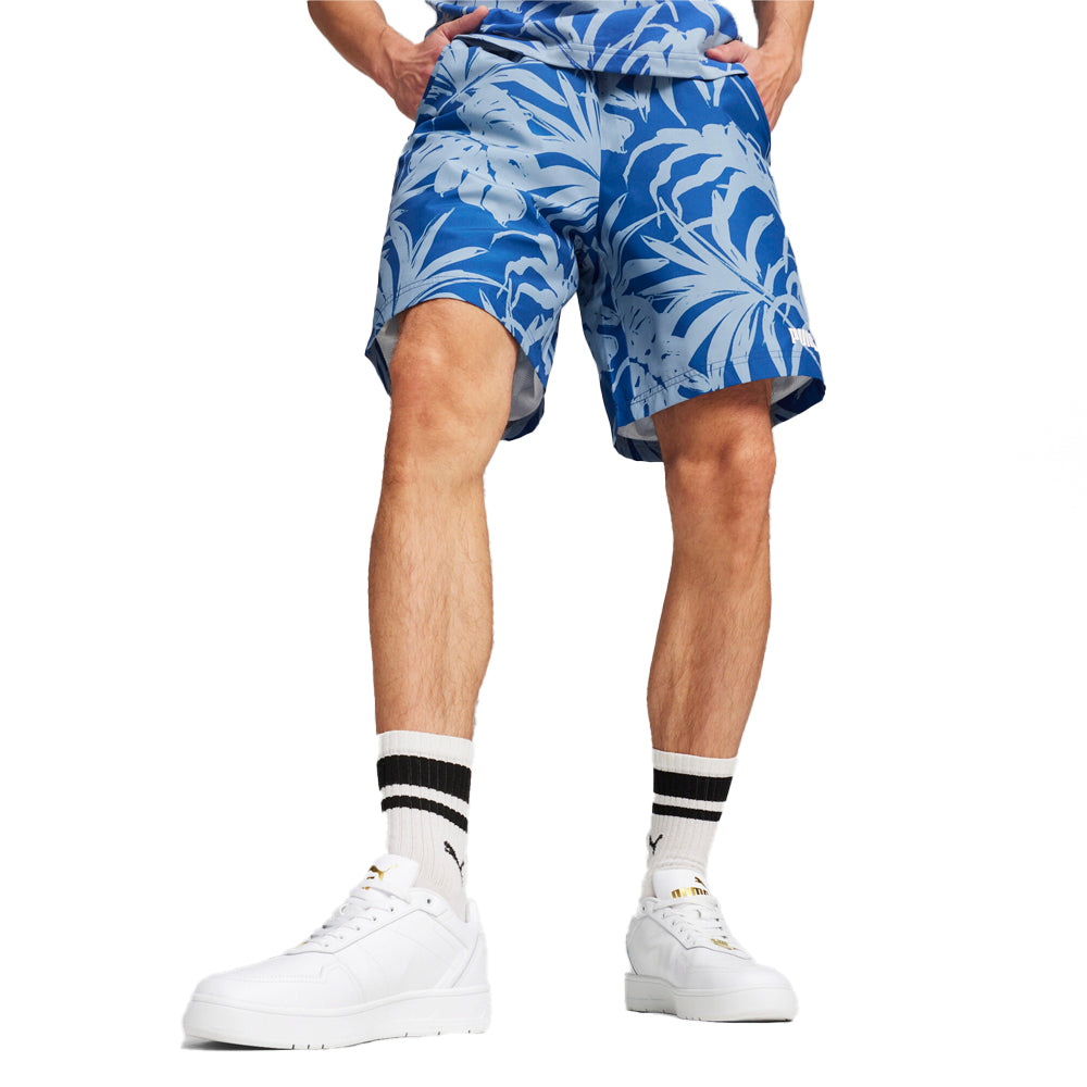 Essentials Palm Resort Graphic Woven 8 Inch Shorts、mySite、gtrtttuynbv