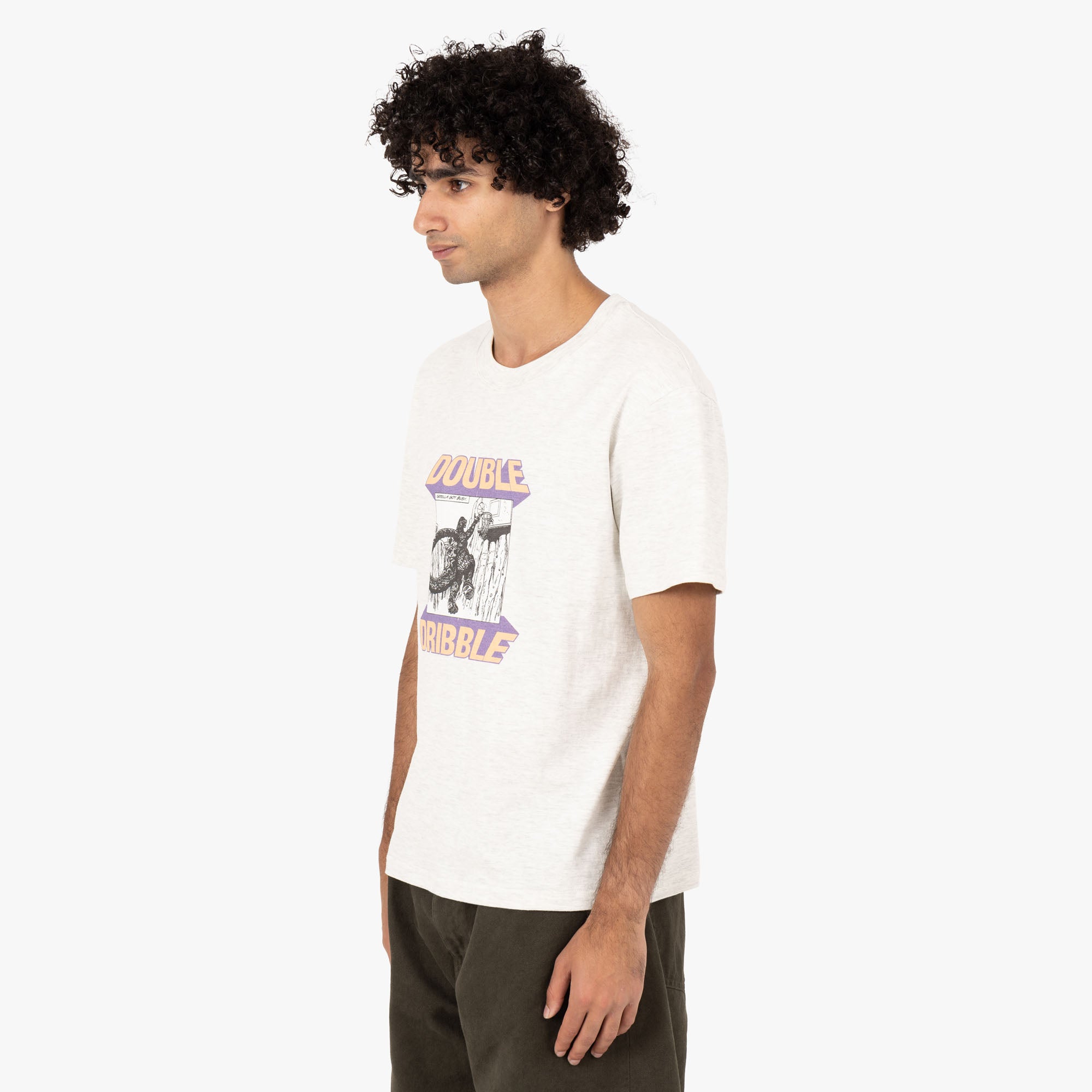  Double Dribble DD Godzilla T-shirt / Heather、mySite、merchandisen