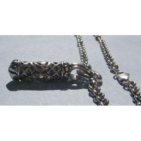 Michael Bromberg Sterling Silver Lion of Judah Mezuzah Pendant、mySite、topwebapps