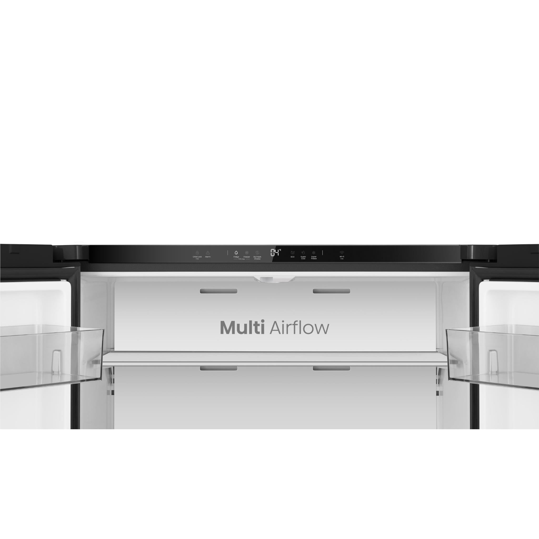 Hisense HRCD640TB 647L French Door Fridge (Dark Stainless Steel)、mySite、camillekostekn