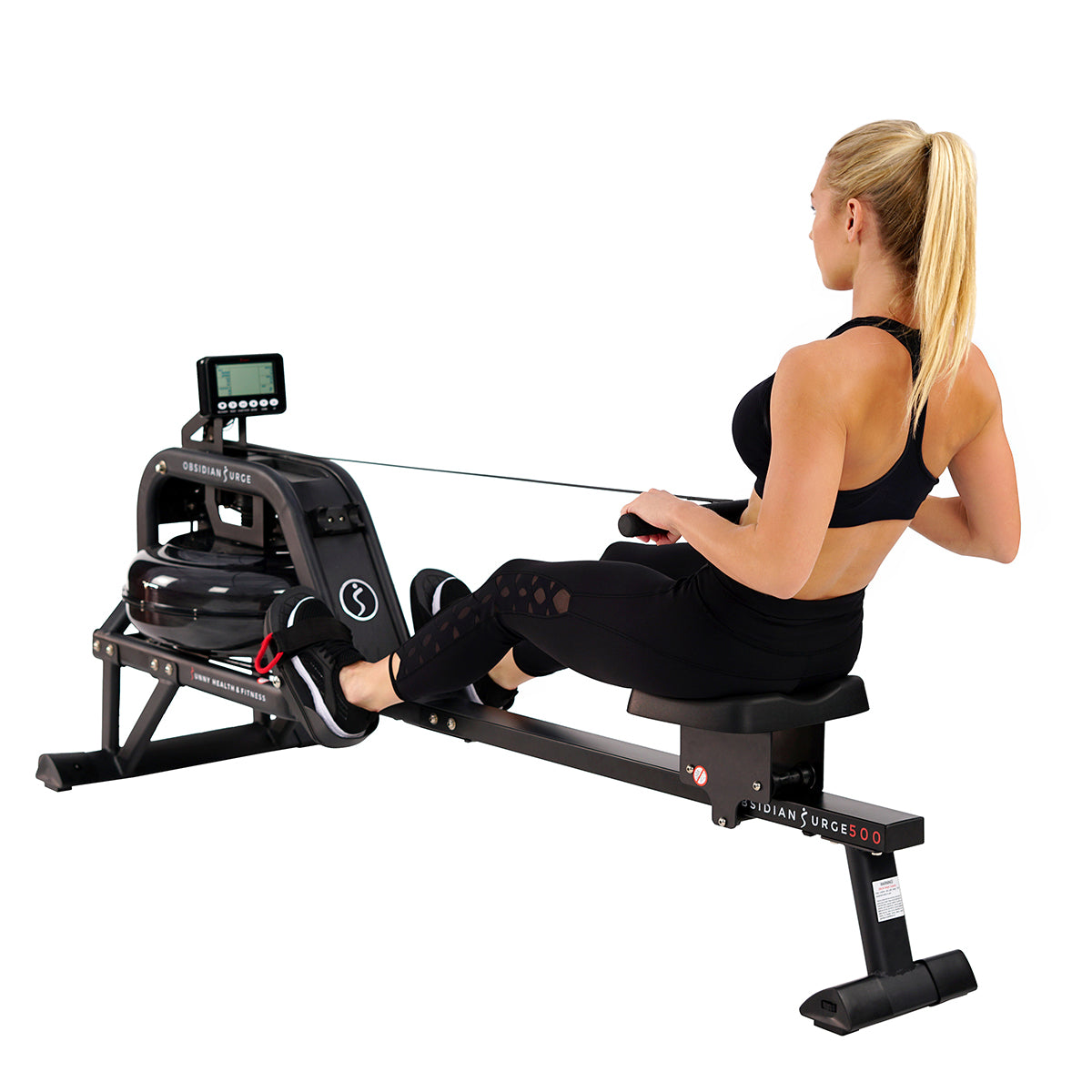  Obsidian Surge Water Rowing Machine Rower w/ LCD Monitor、mySite、ghnorth