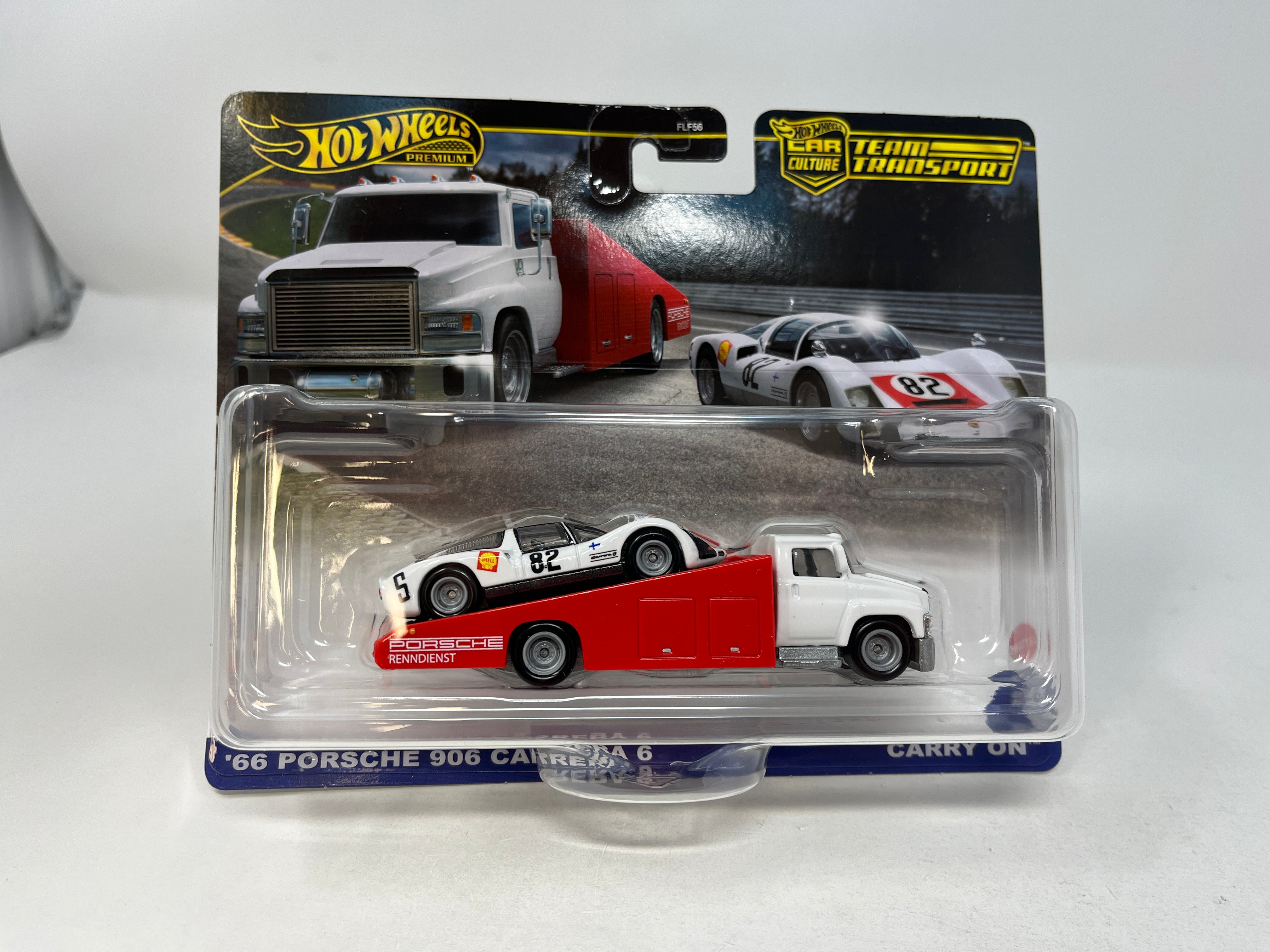 '66 Porsche 906 Carrera 6 & Carry On * 2024 Hot Wheels Team Transport Case B、mySite、hgirdovlk