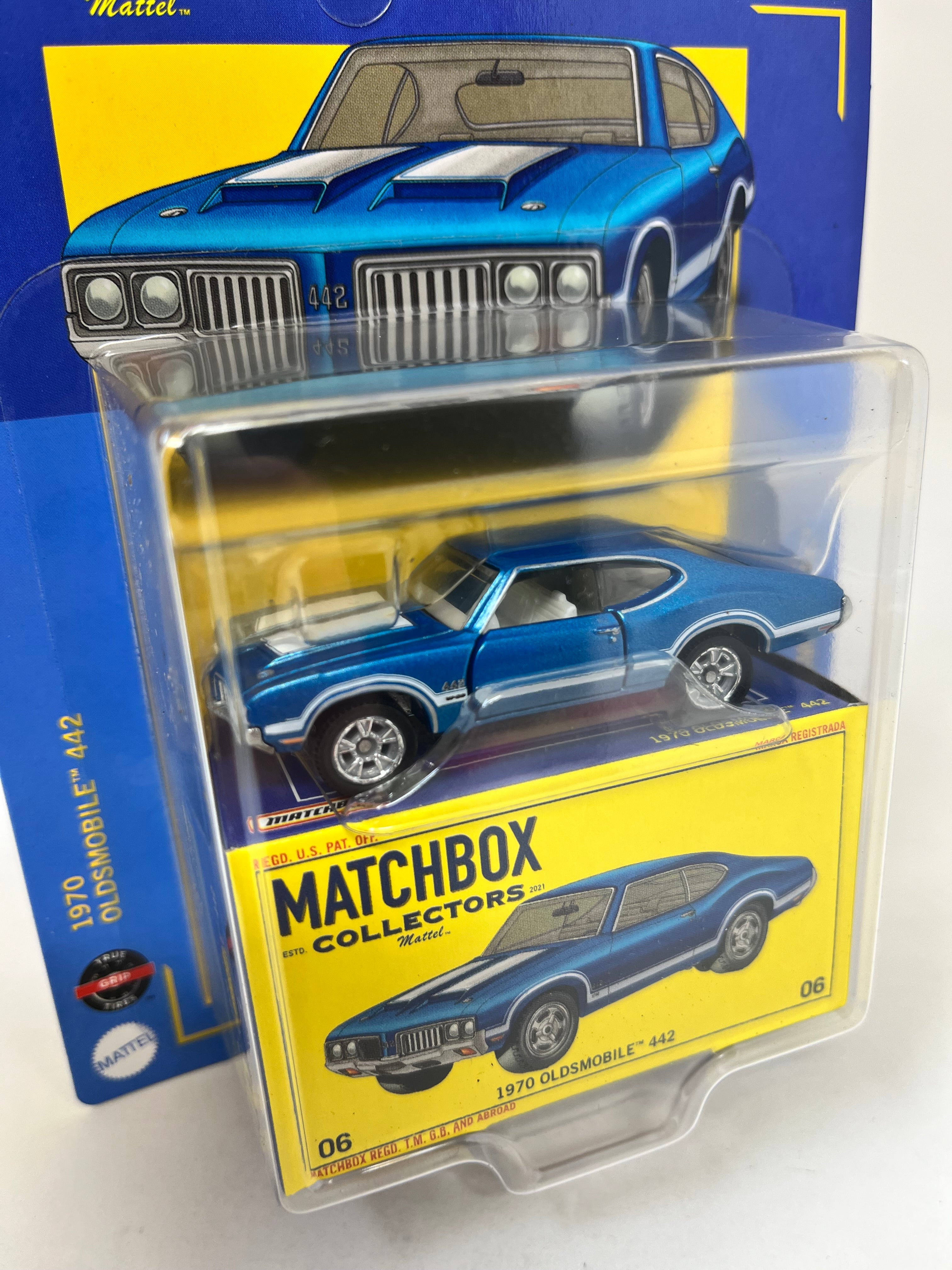 1970 Oldsmobile 442 * Aqua * 2024 Matchbox Collectors Series Case W、mySite、hgirdovlk
