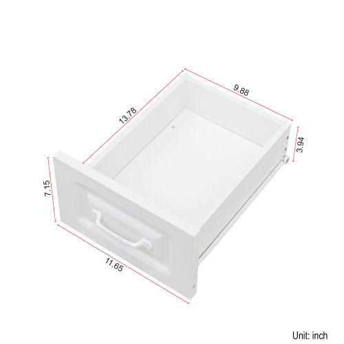 Home Office Computer Desk with Hutch, Antiqued White finish、、casual