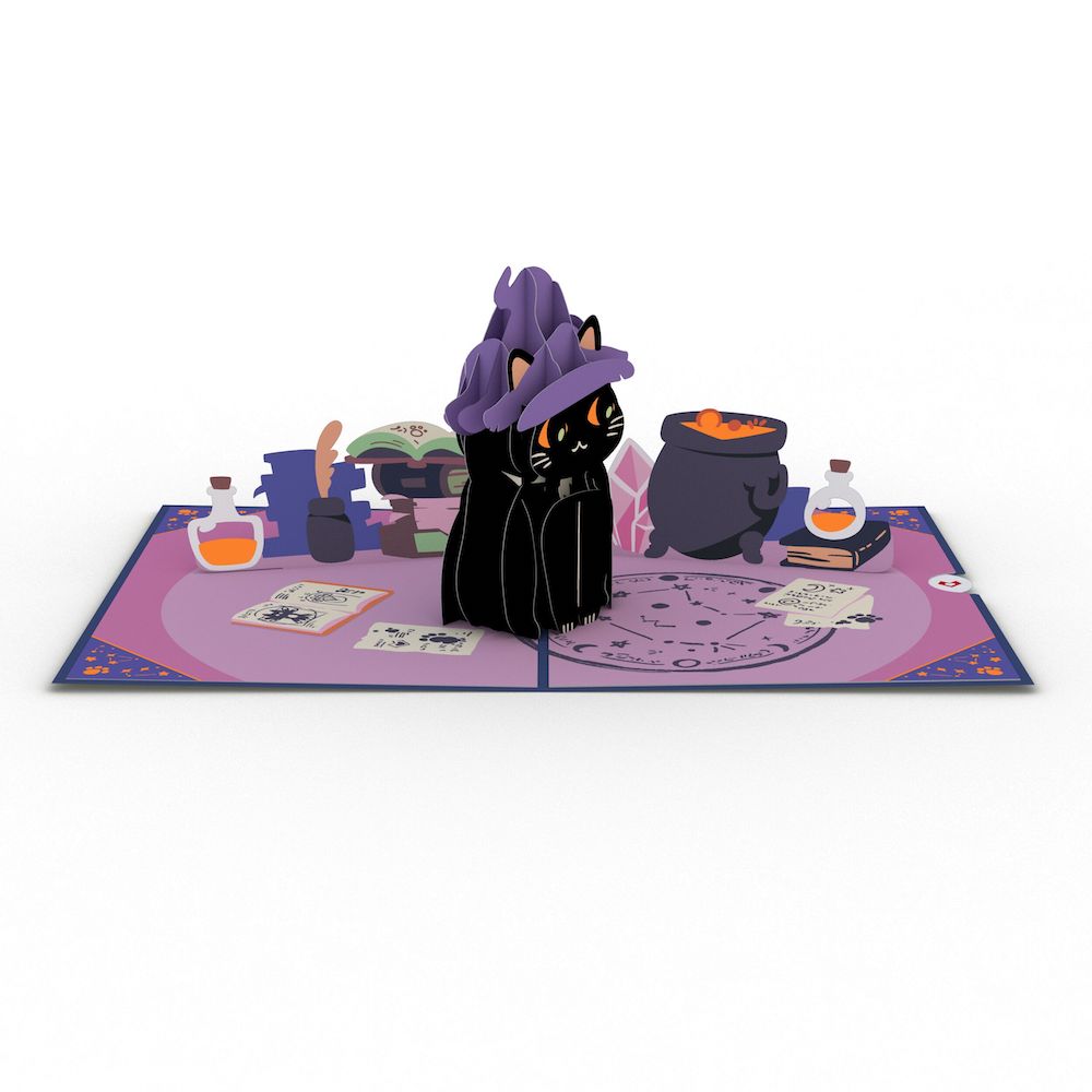 Happy Halloween Childless Cat Lady Pop-up Cards、mySite、solidvoid