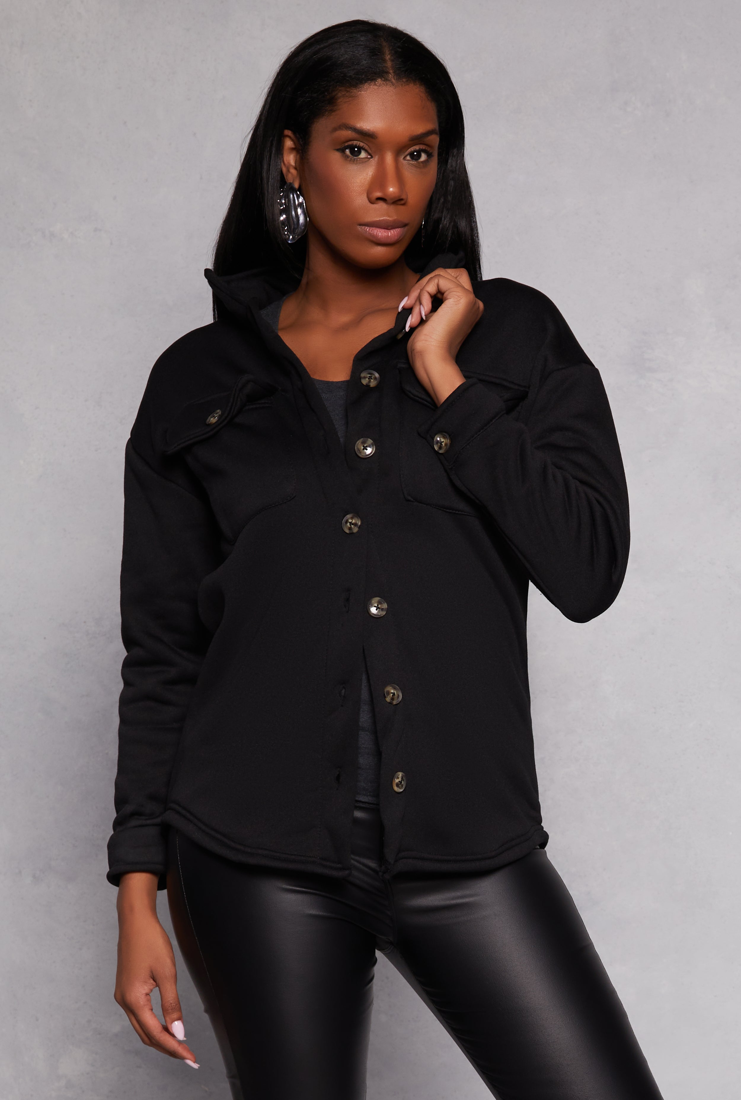 Sherpa Lined Shacket、mySite、camillekostekn