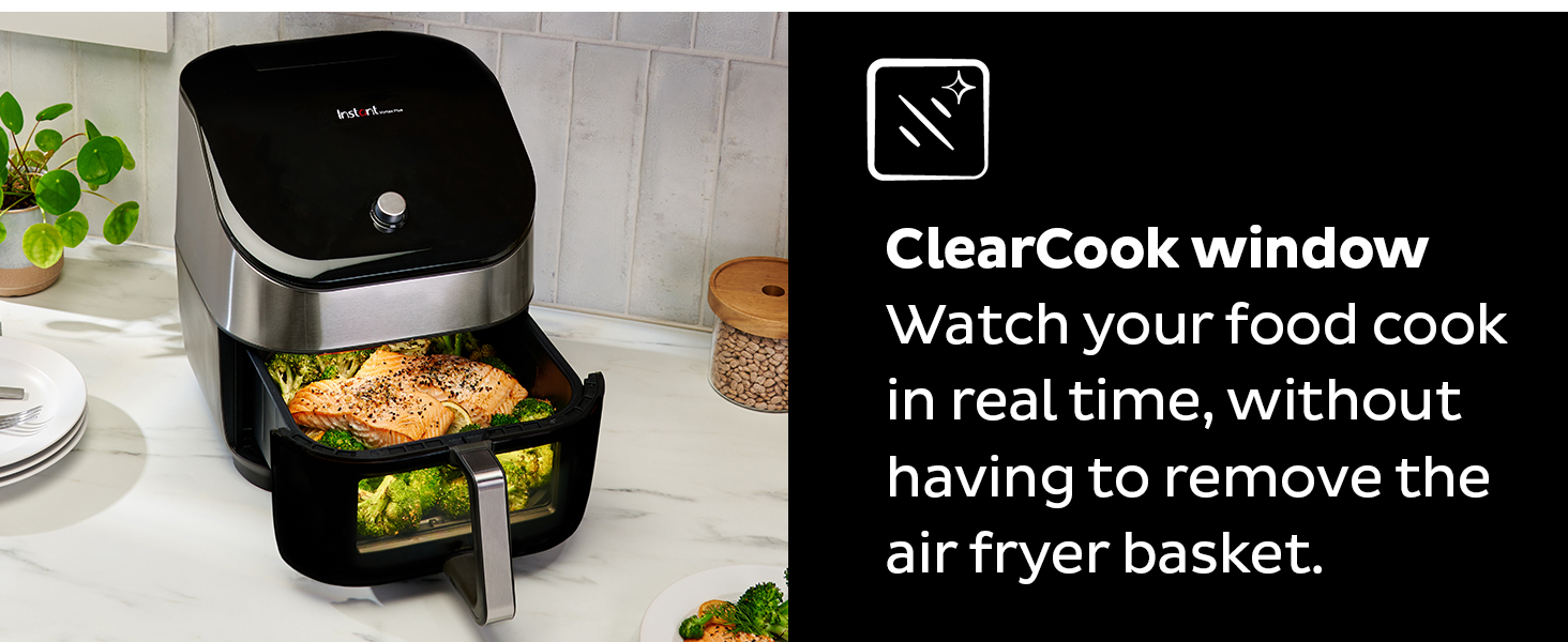 instant vortex clearcook air fryer