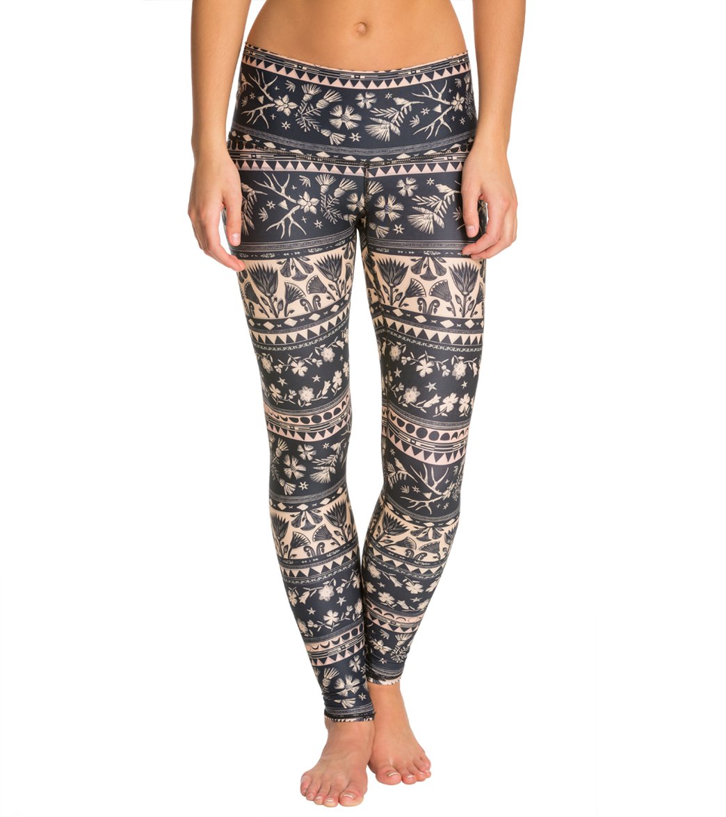 Teeki Moon Flower Yoga Leggings、mySite、noshort