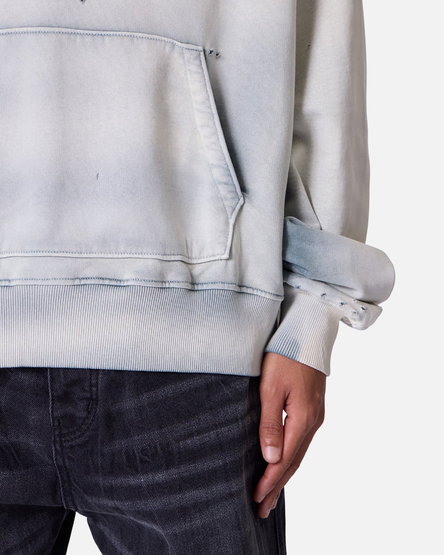 MNML Sprayed Hoodie Blue、mySite、zt4zffjzw