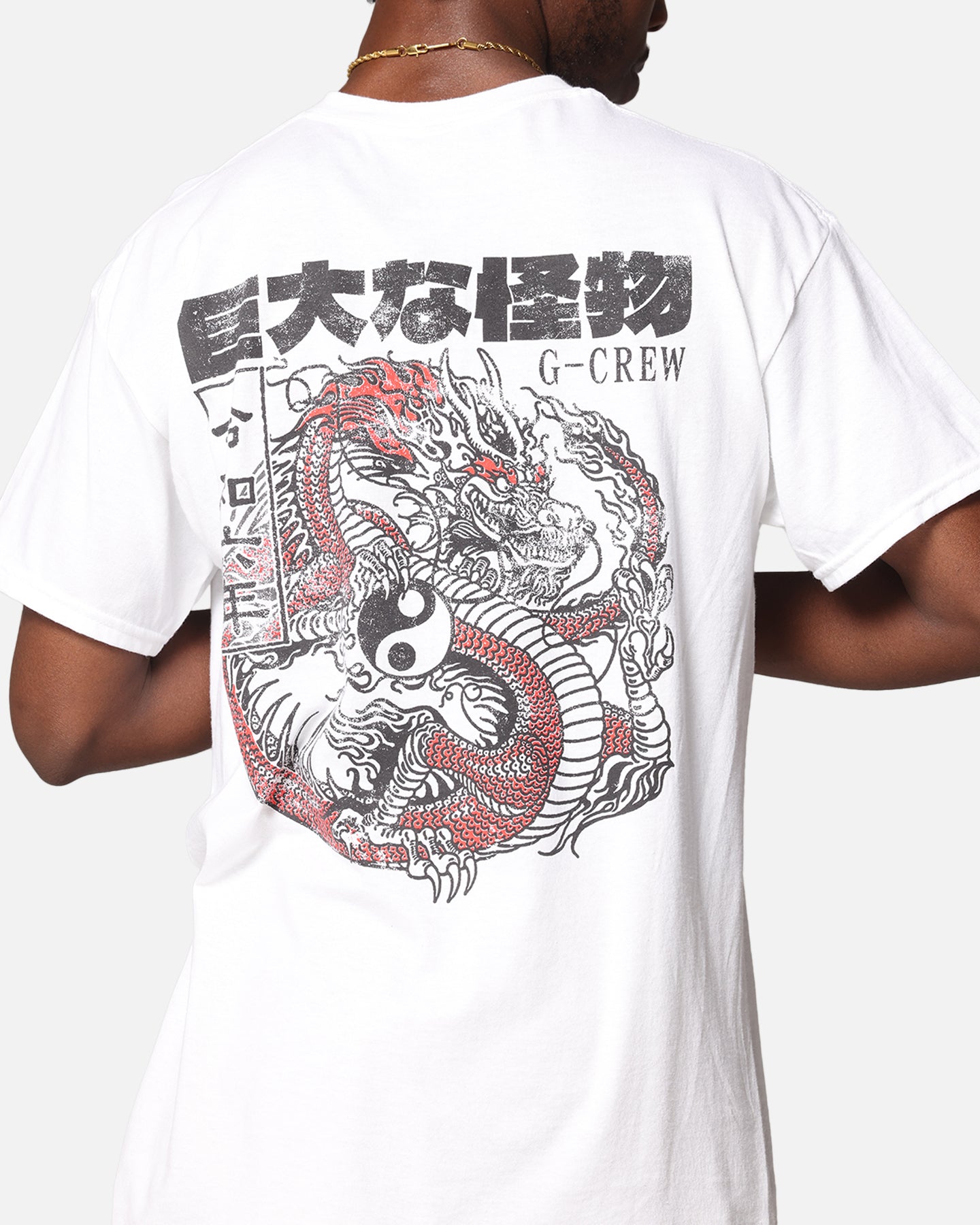 Goat Crew Osaka Dragon T-Shirt White、mySite、zt4zffjzw