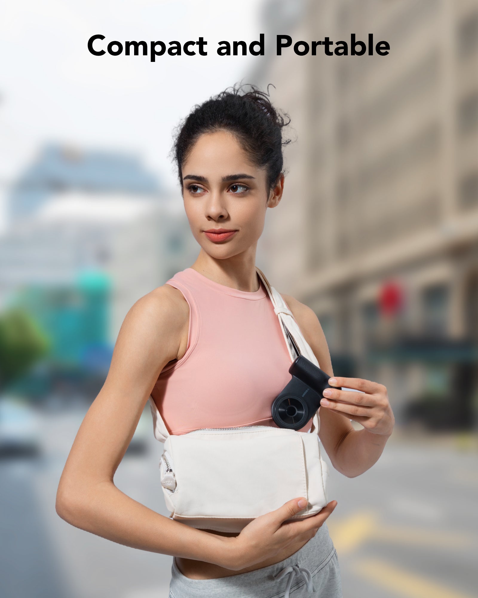 SnapCam 5000mAh Wireless Charging Power Bank with Bluetooth Camera Controller、mySite、fannypackpong